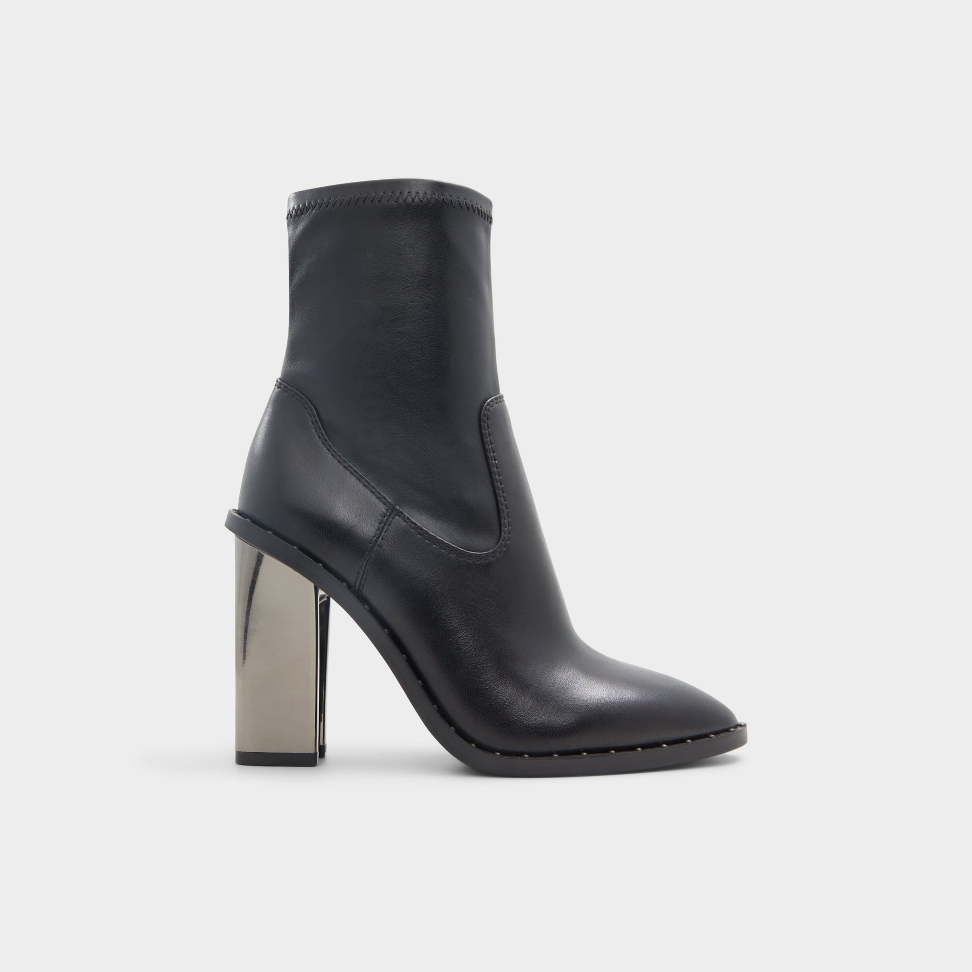 Main View of Black Farabrirel Ankle boot for Womens