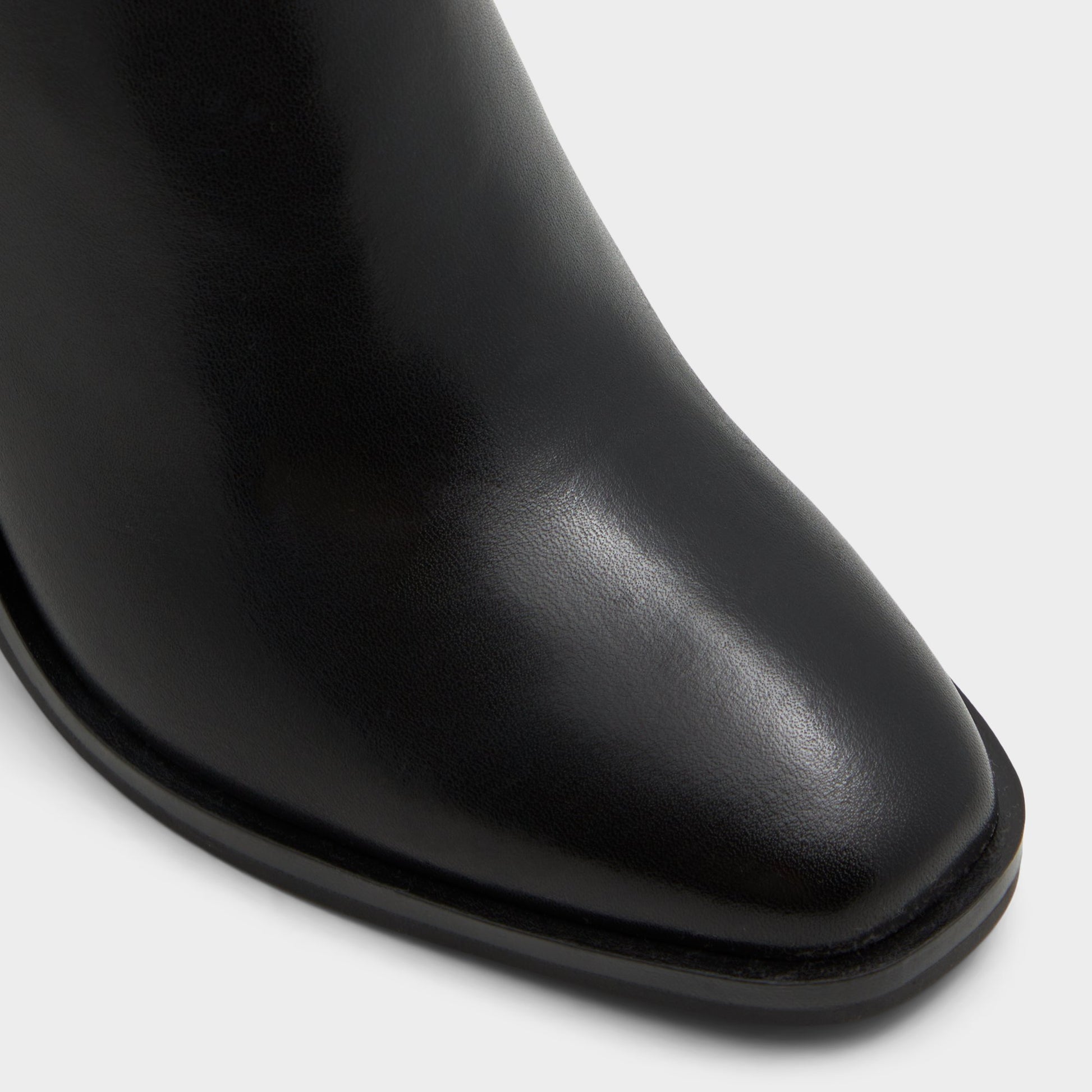 Close-up of the Black Hay Ankle boot