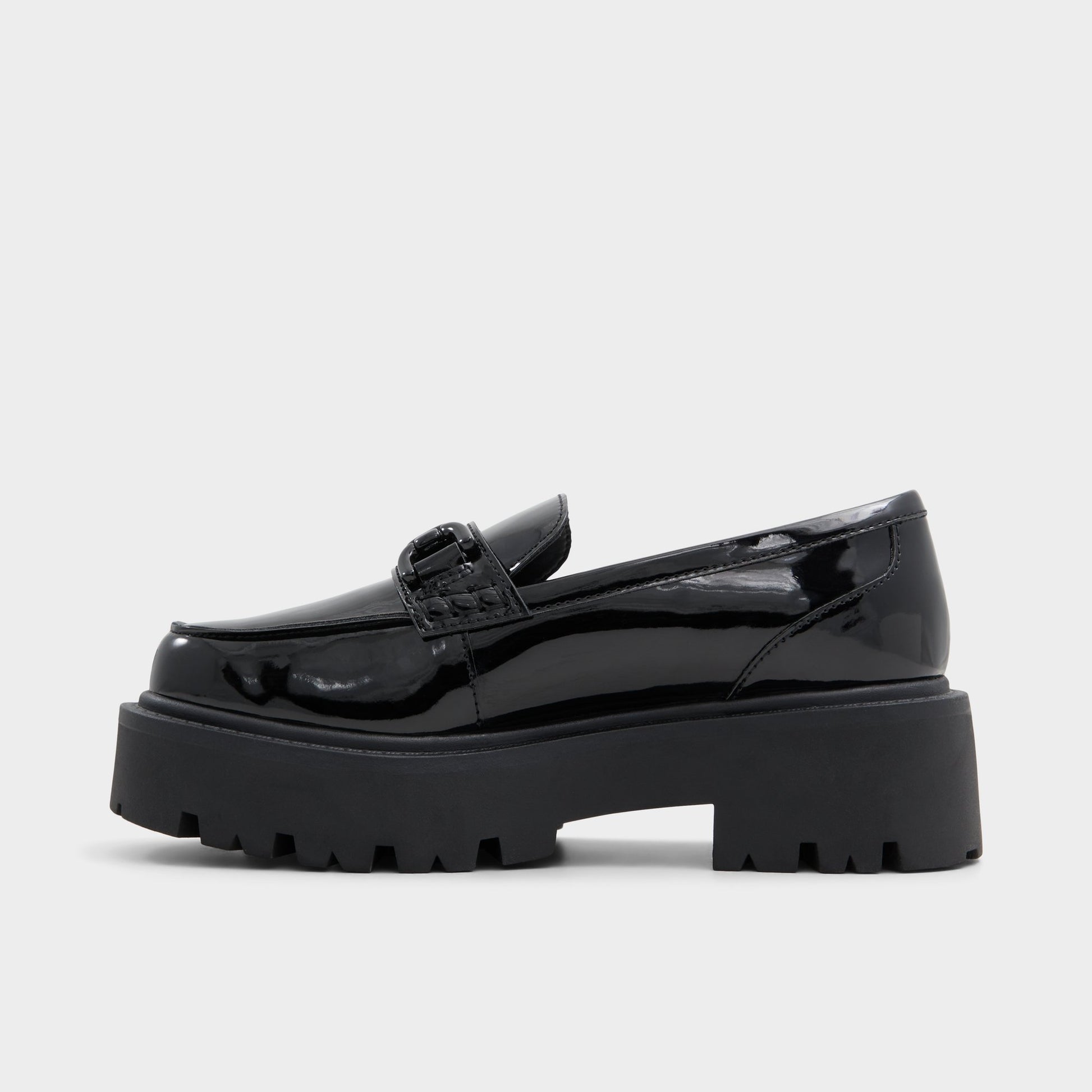 Side view of Black Oneameth Loafer