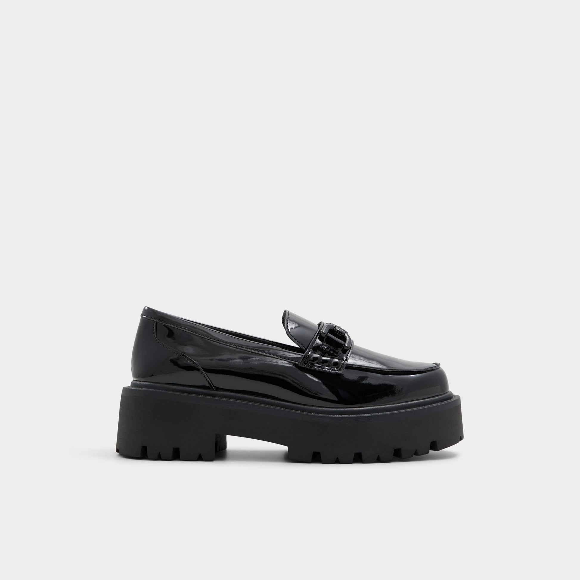 Main View of Black Oneameth Loafer for Womens