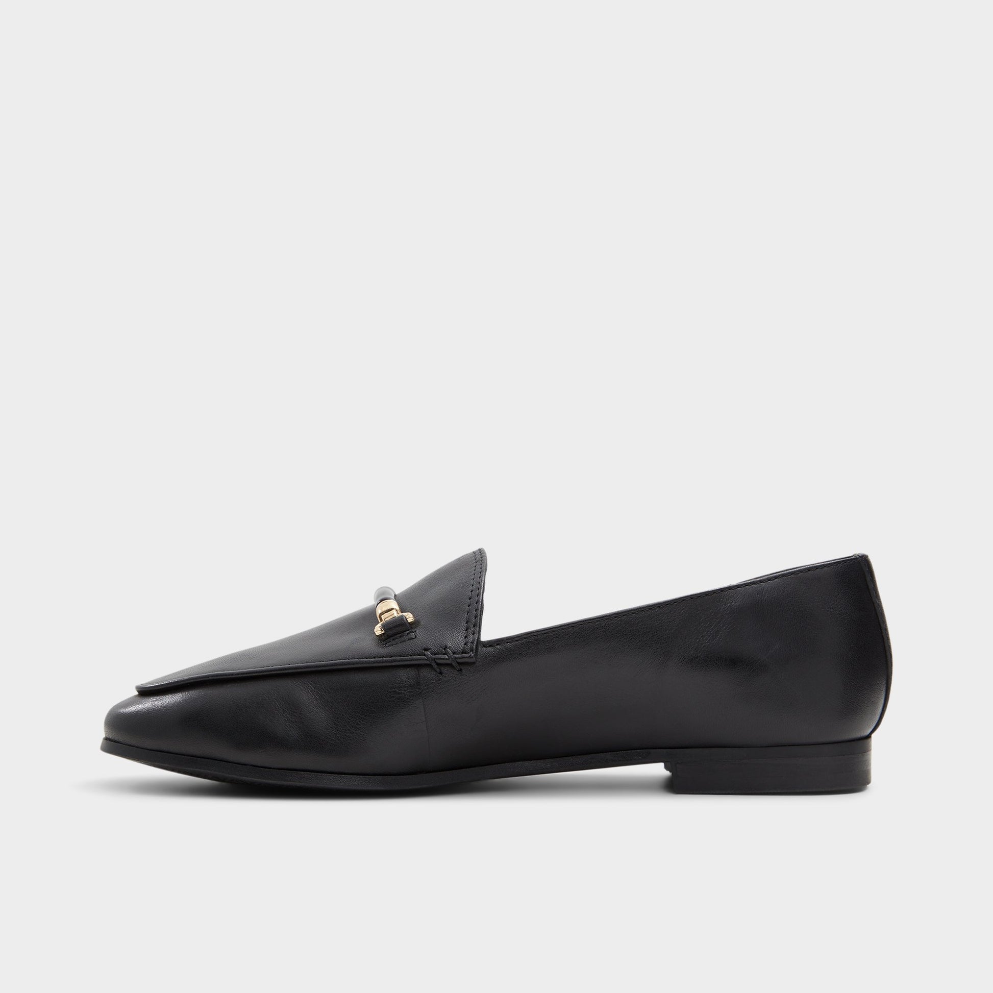 Side view of Black Francine Loafer
