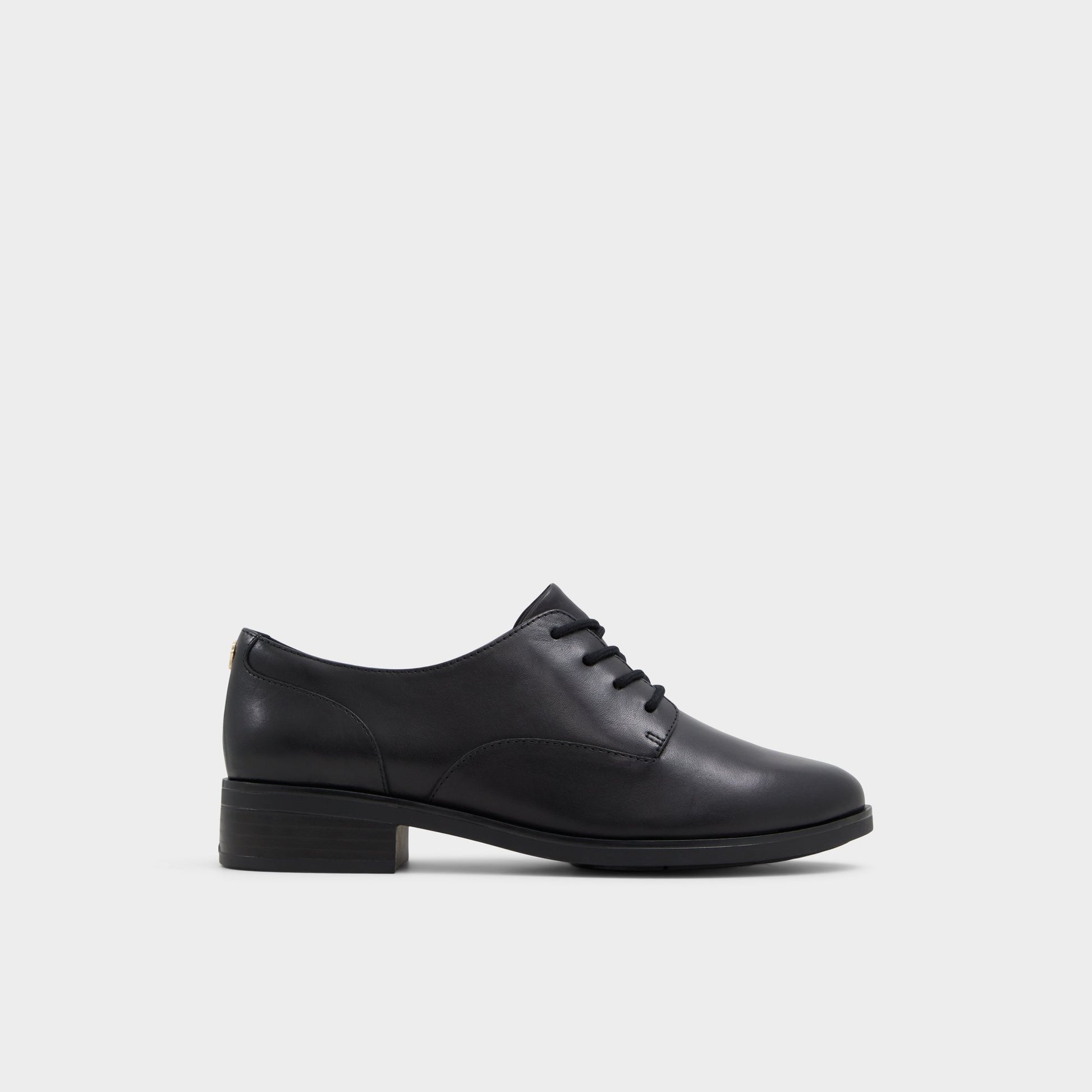 Main View of Black Etha Derby shoe for Womens