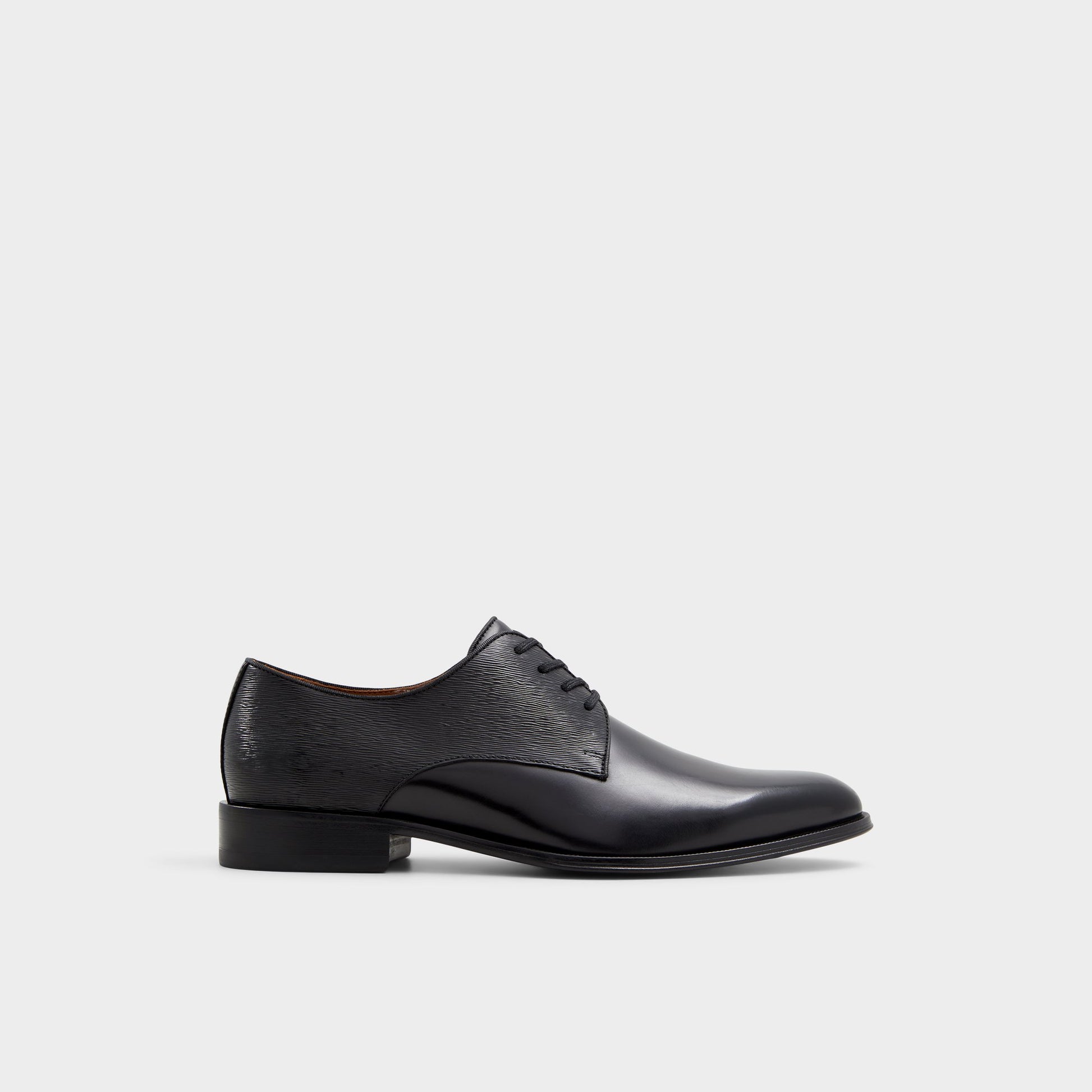 Main View of Black Halbart Oxford shoe for Mens