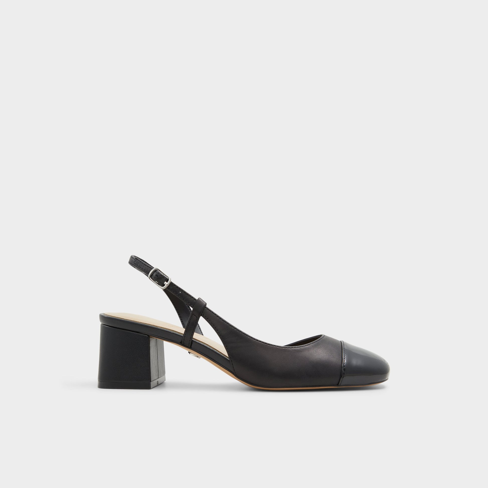 Main View of Black Bialle Slingback heel for Womens