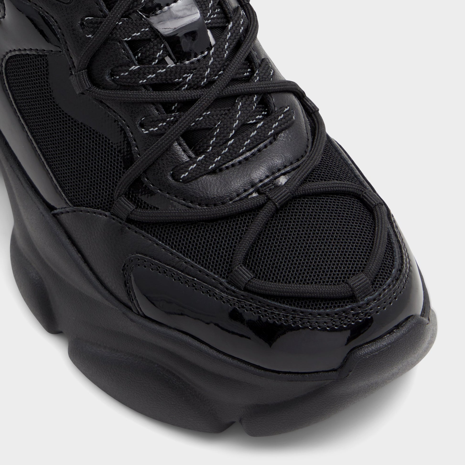 Close-up of the Black Andree Jogger sneaker