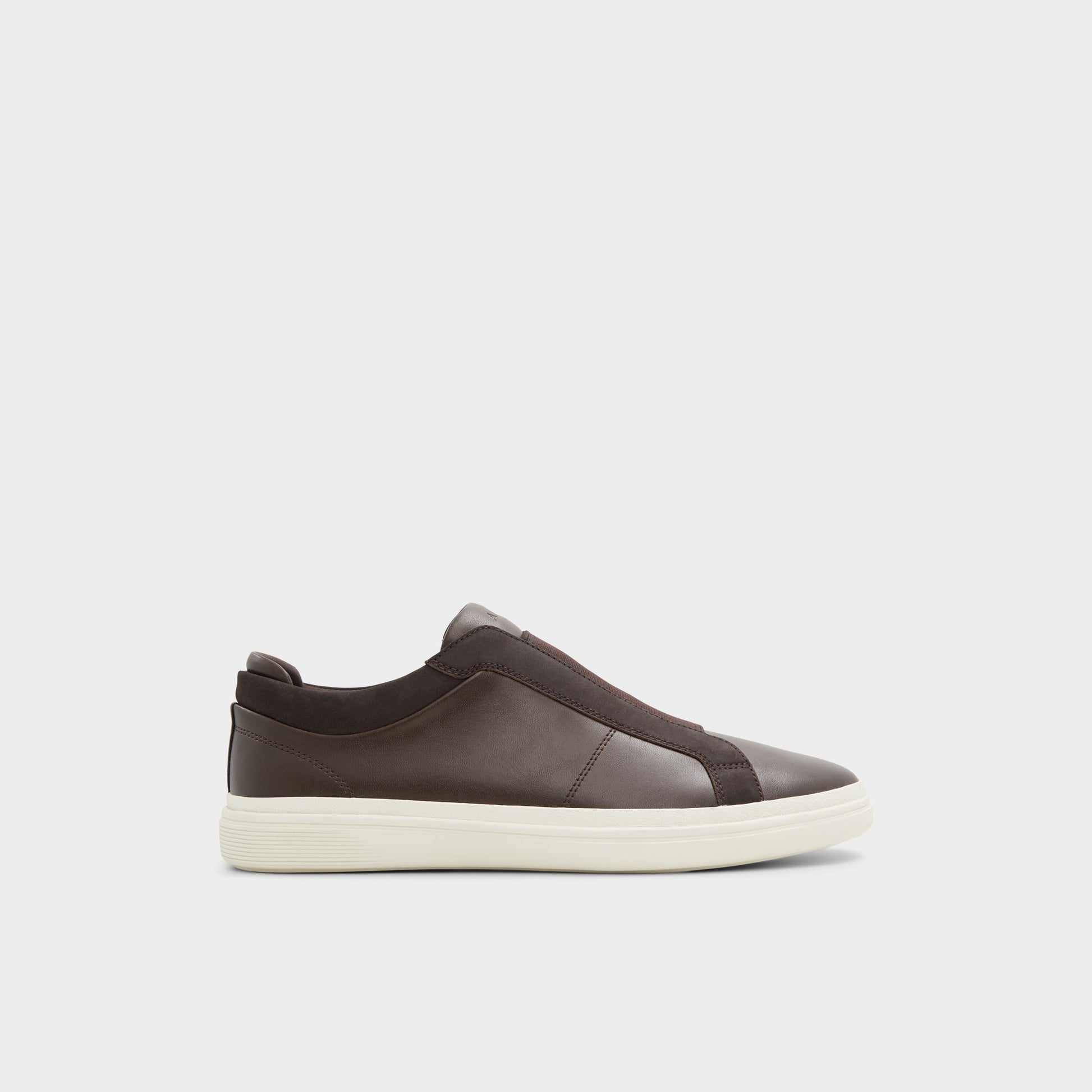 Main View of Dark brown Aros Slip-on sneaker for Mens