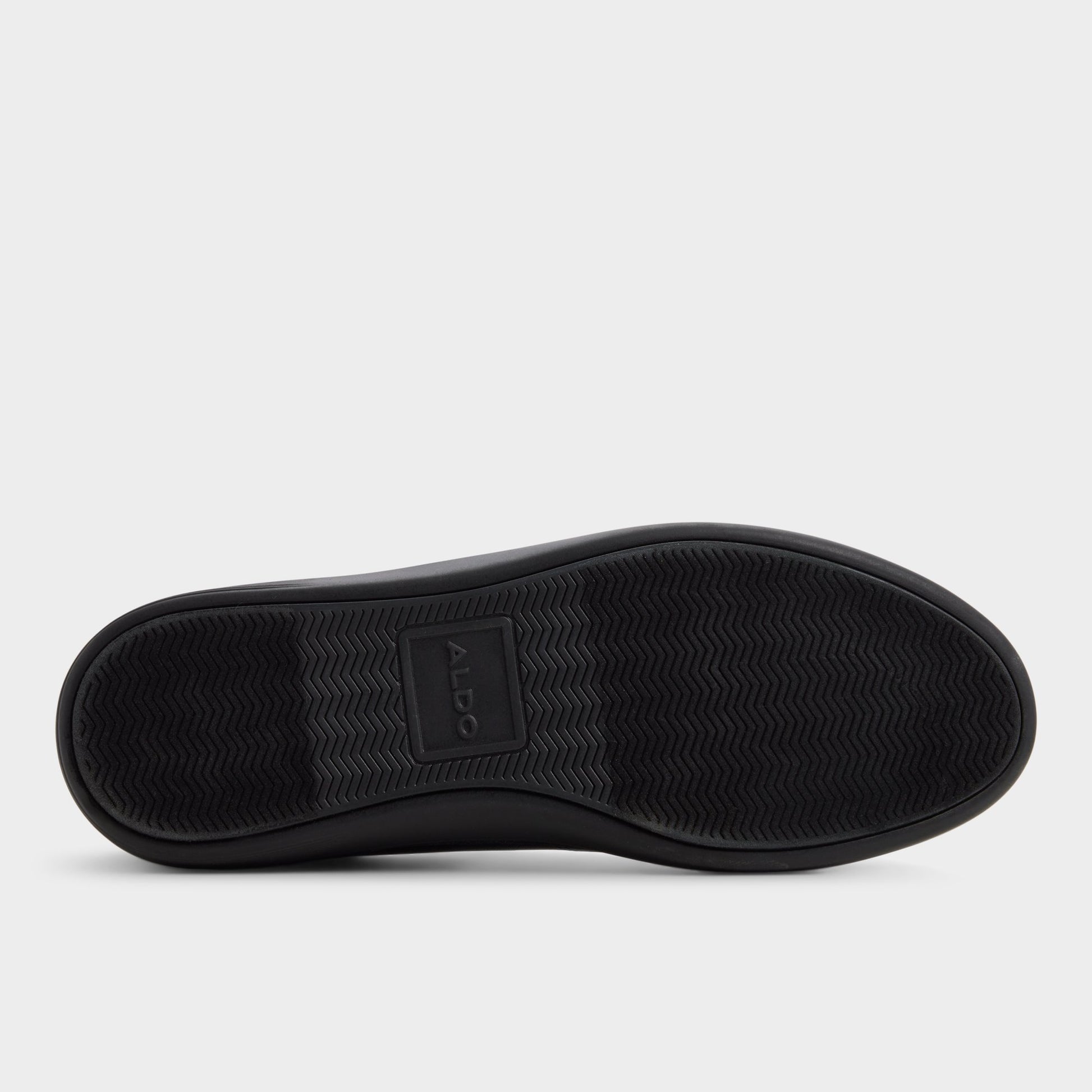 View of Black/black Aros Slip-on sneaker's sole