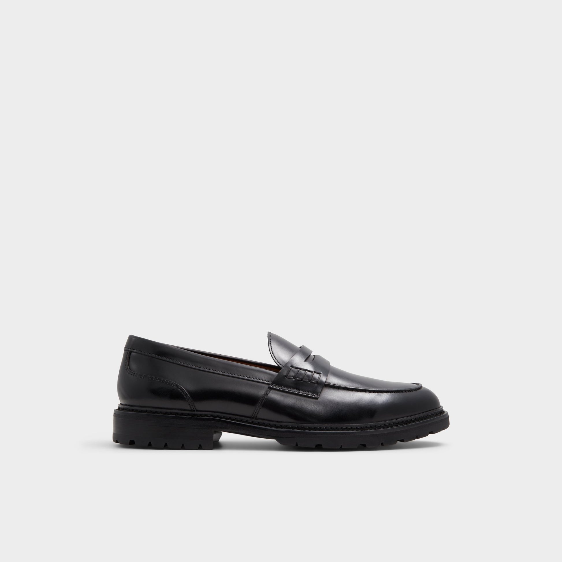 Main View of Black Aleris Loafer for Mens