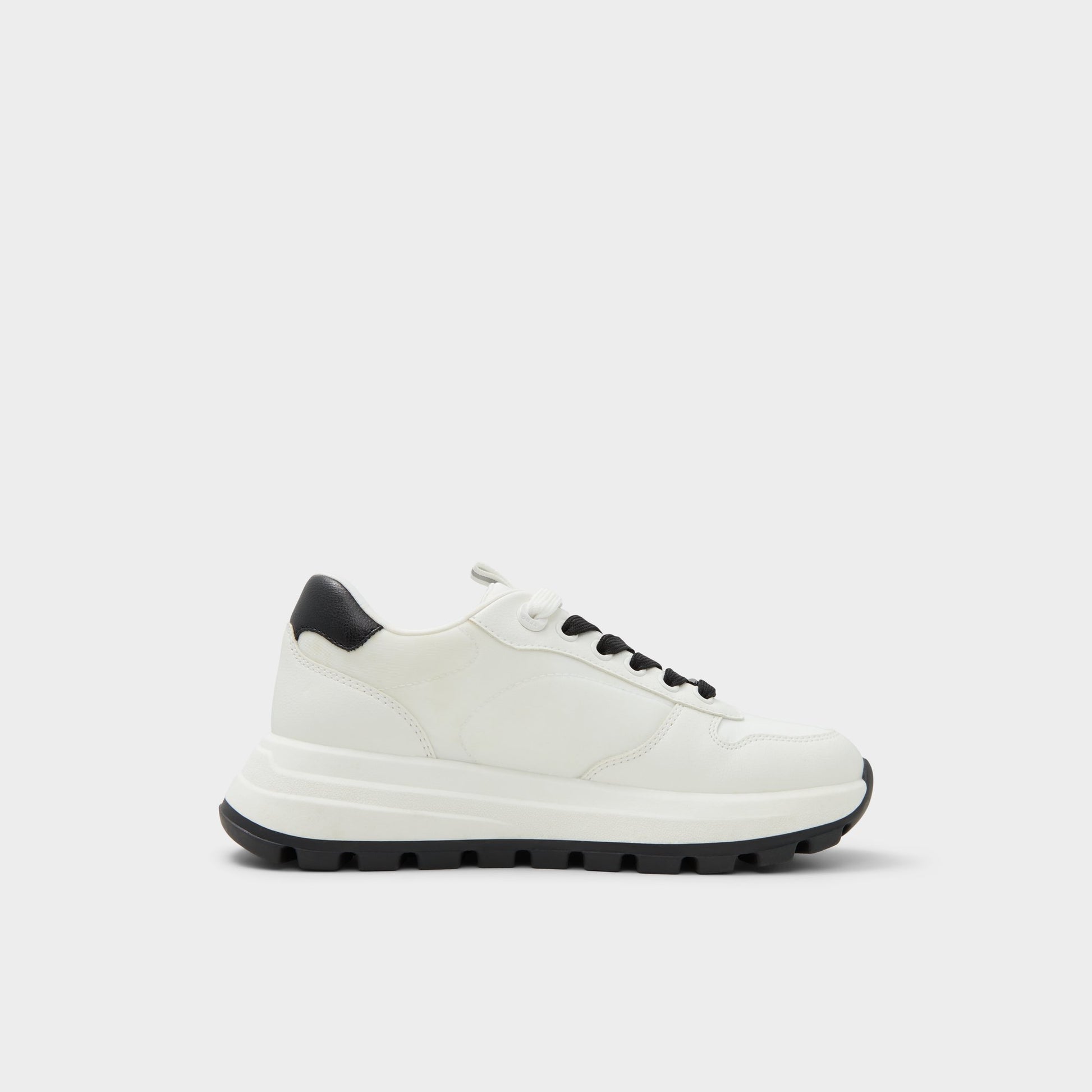 Main View of White Lisette Jogger sneaker for Womens