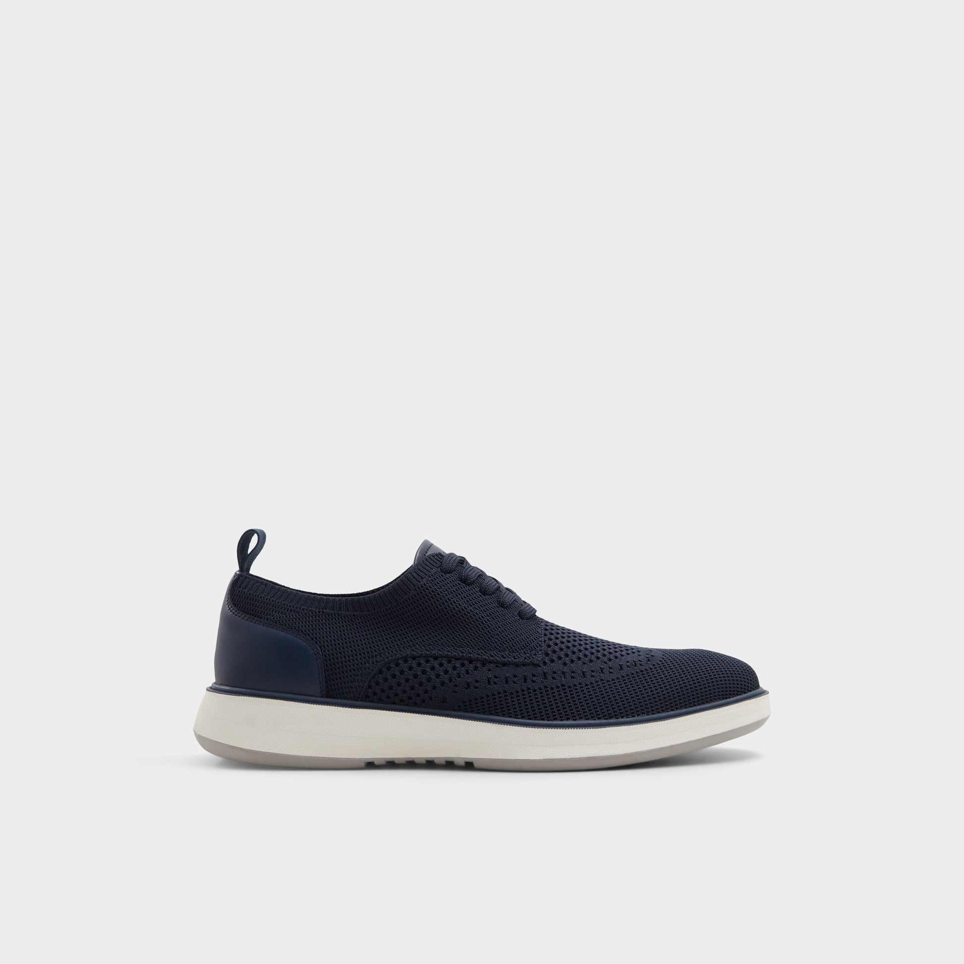 Main View of Navy Enry Oxford shoe for Mens