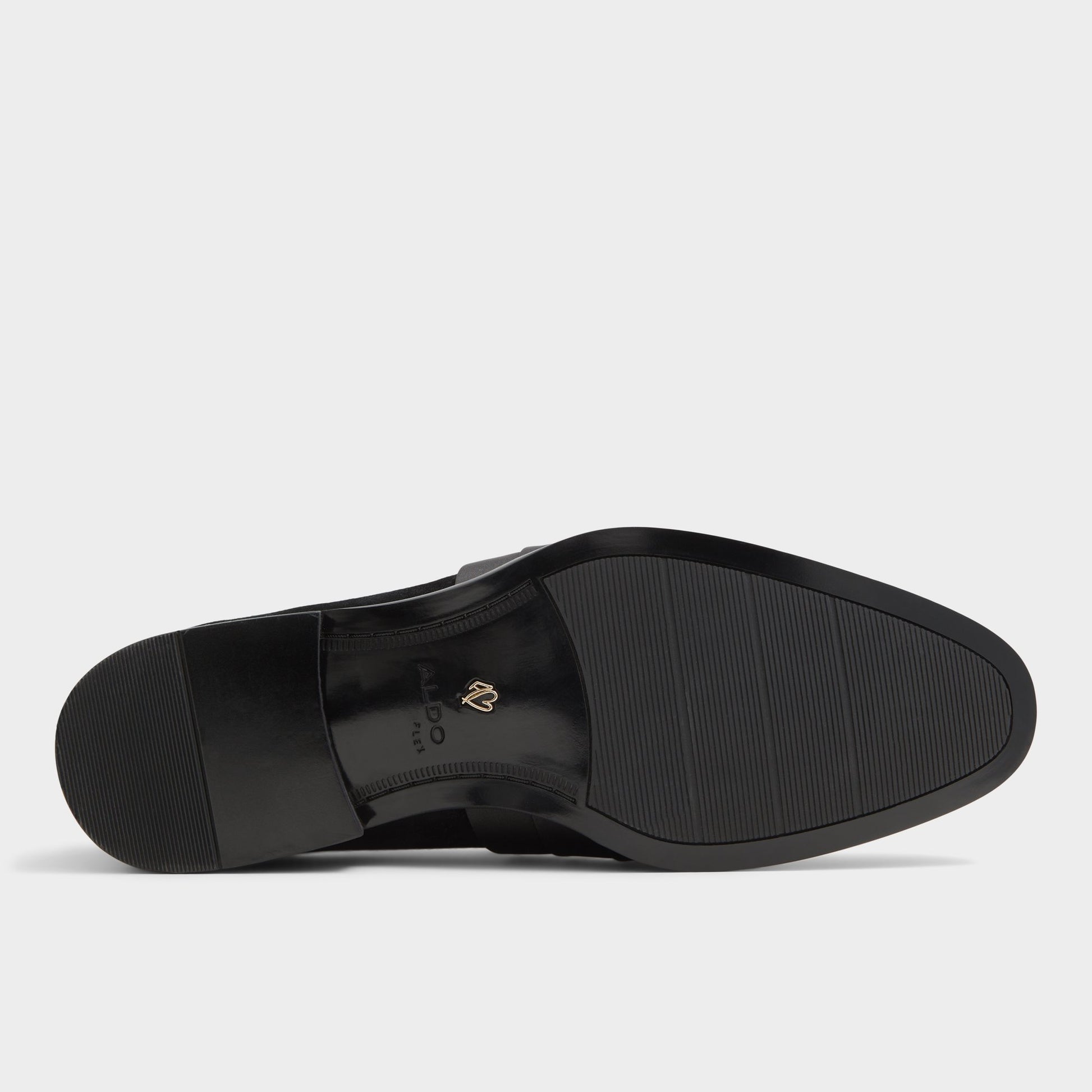 View of Other Black Kenny Loafer's sole