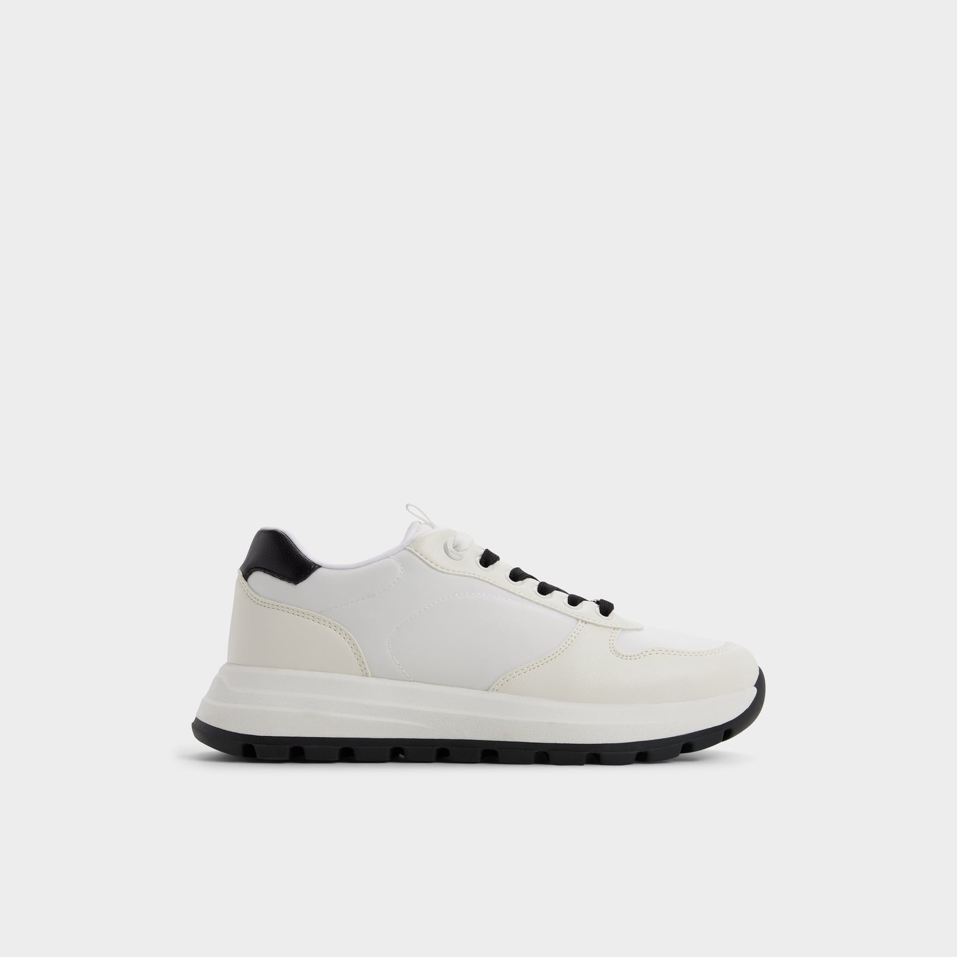 Main View of White Casimir Jogger sneaker for Mens