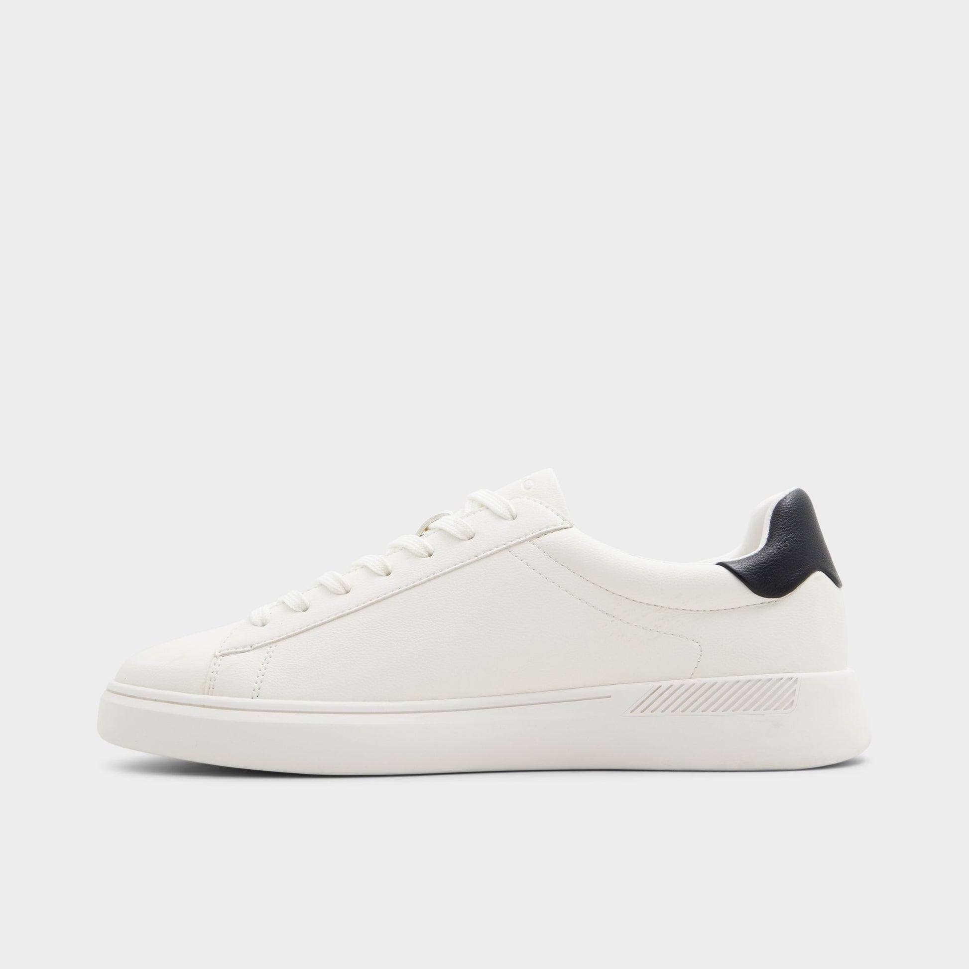 Side view of White Coolspec Low top sneaker