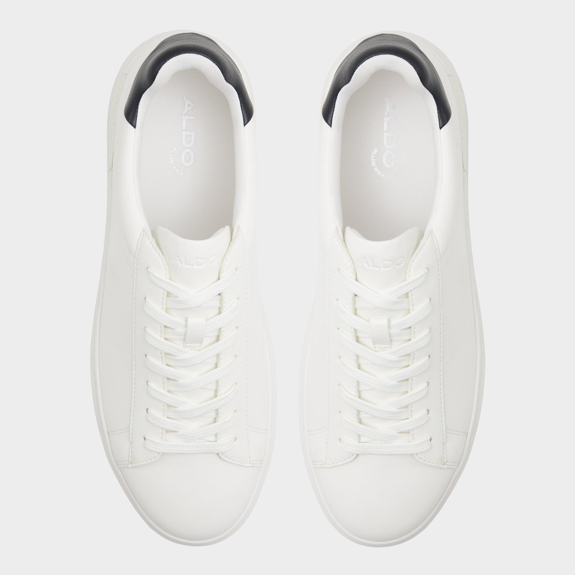 Top-down view of the White Coolspec Low top sneaker