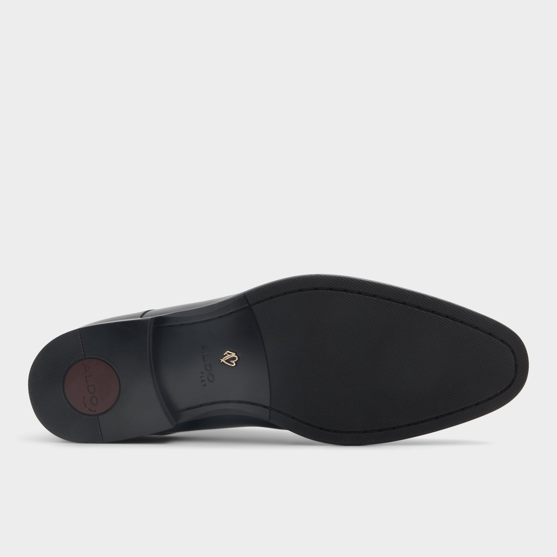 View of Black Marcelus Derby shoe's sole