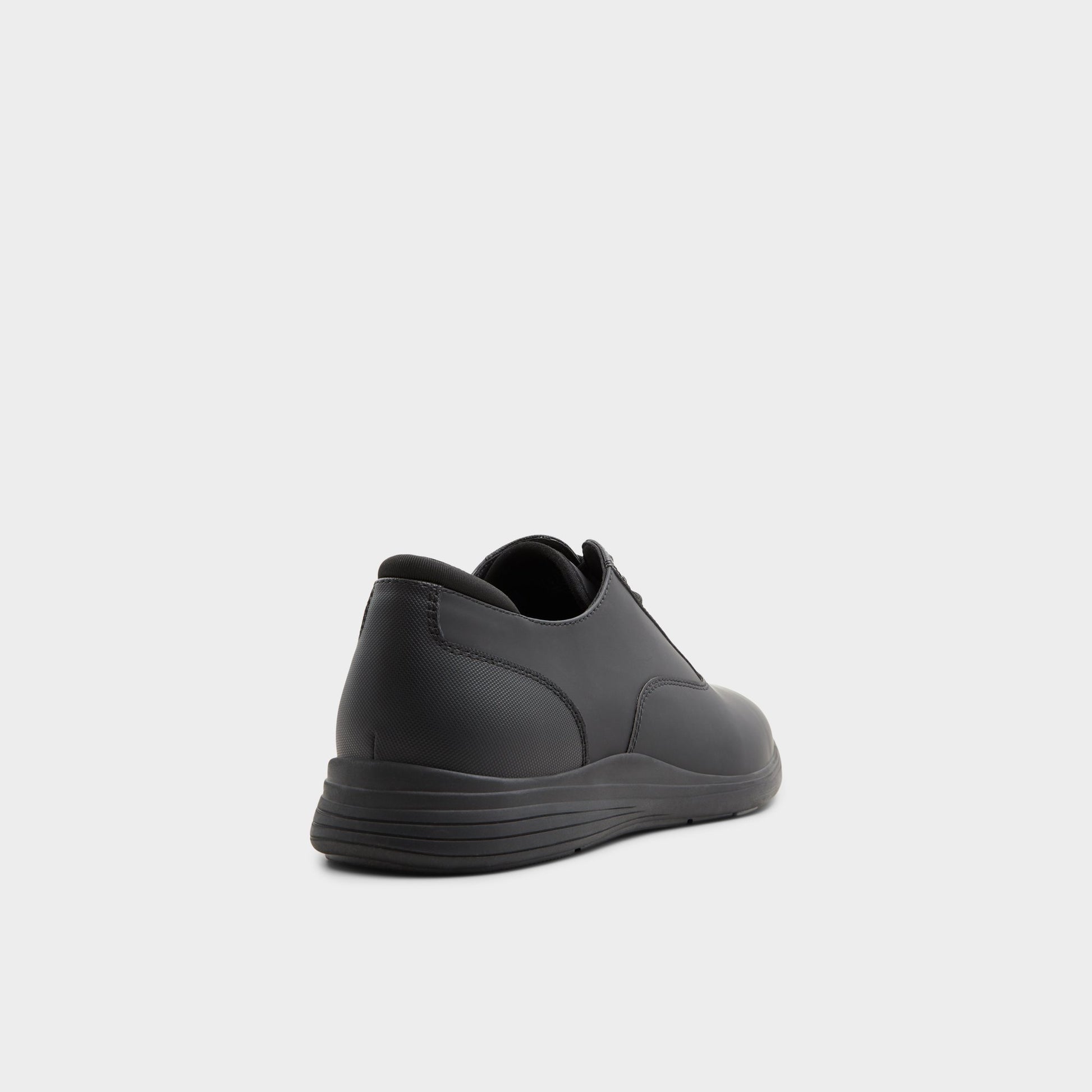 Three-quarter angle of Other Black Seymour Oxford shoe's back side