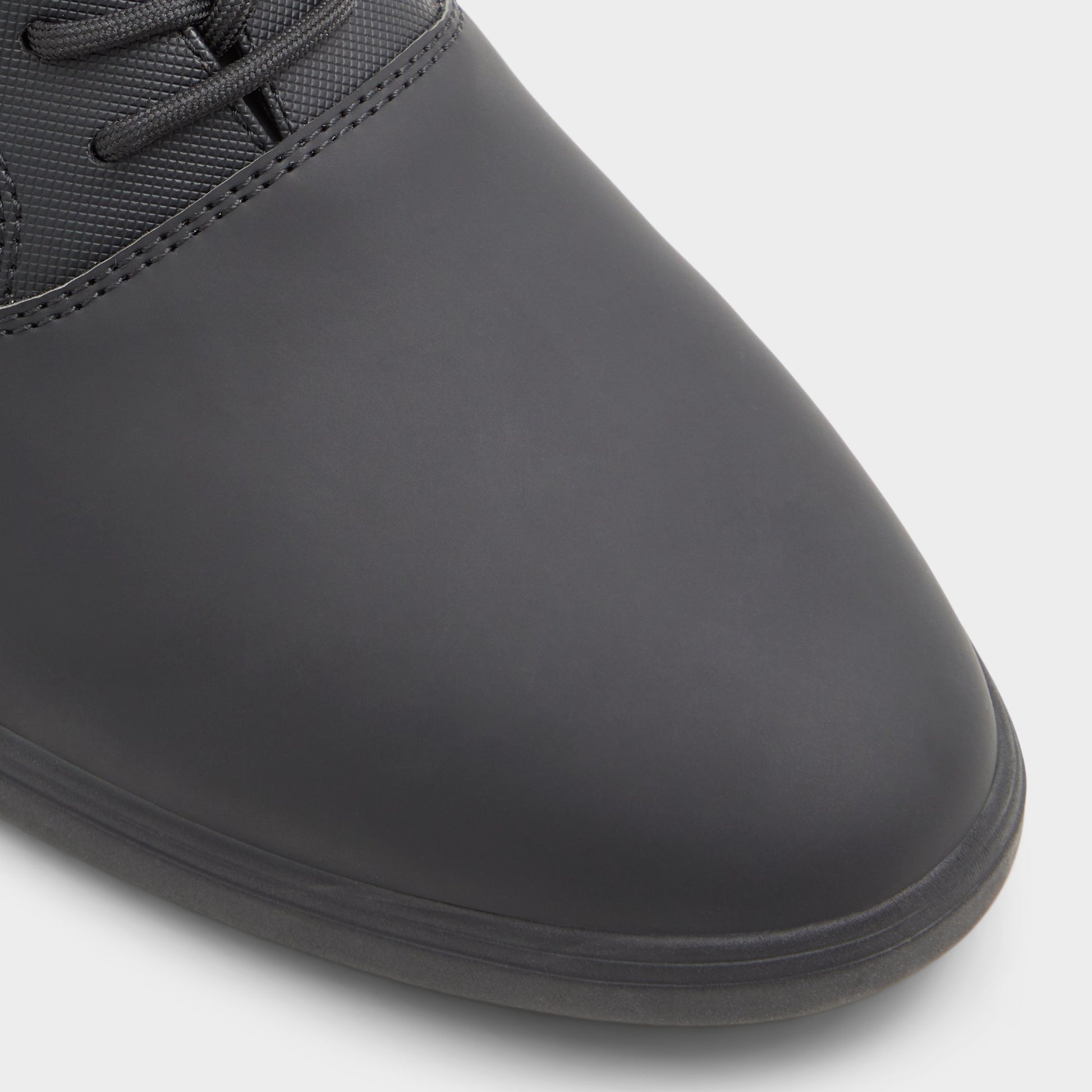Close-up of the Other Black Seymour Oxford shoe