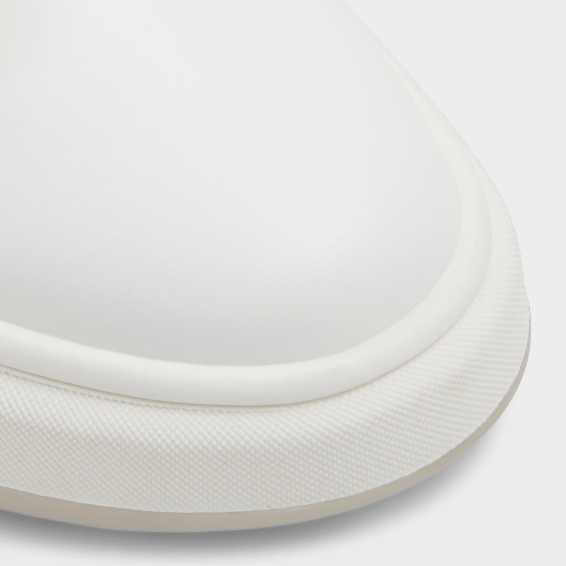 Close-up of the White Superspec Low top sneaker