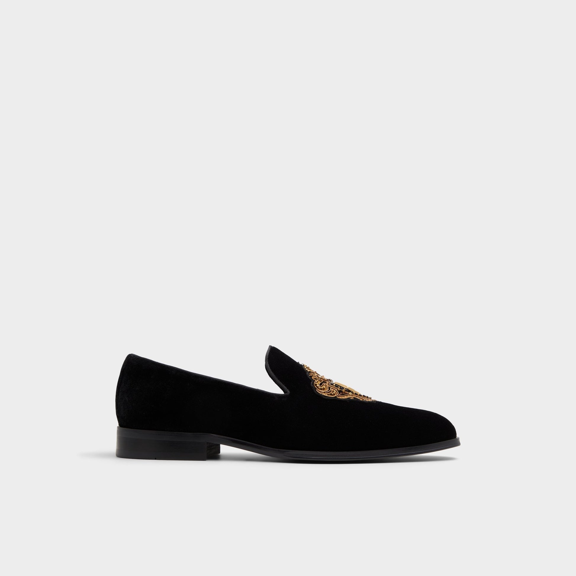 Main View of Black Crestin Loafer for Mens