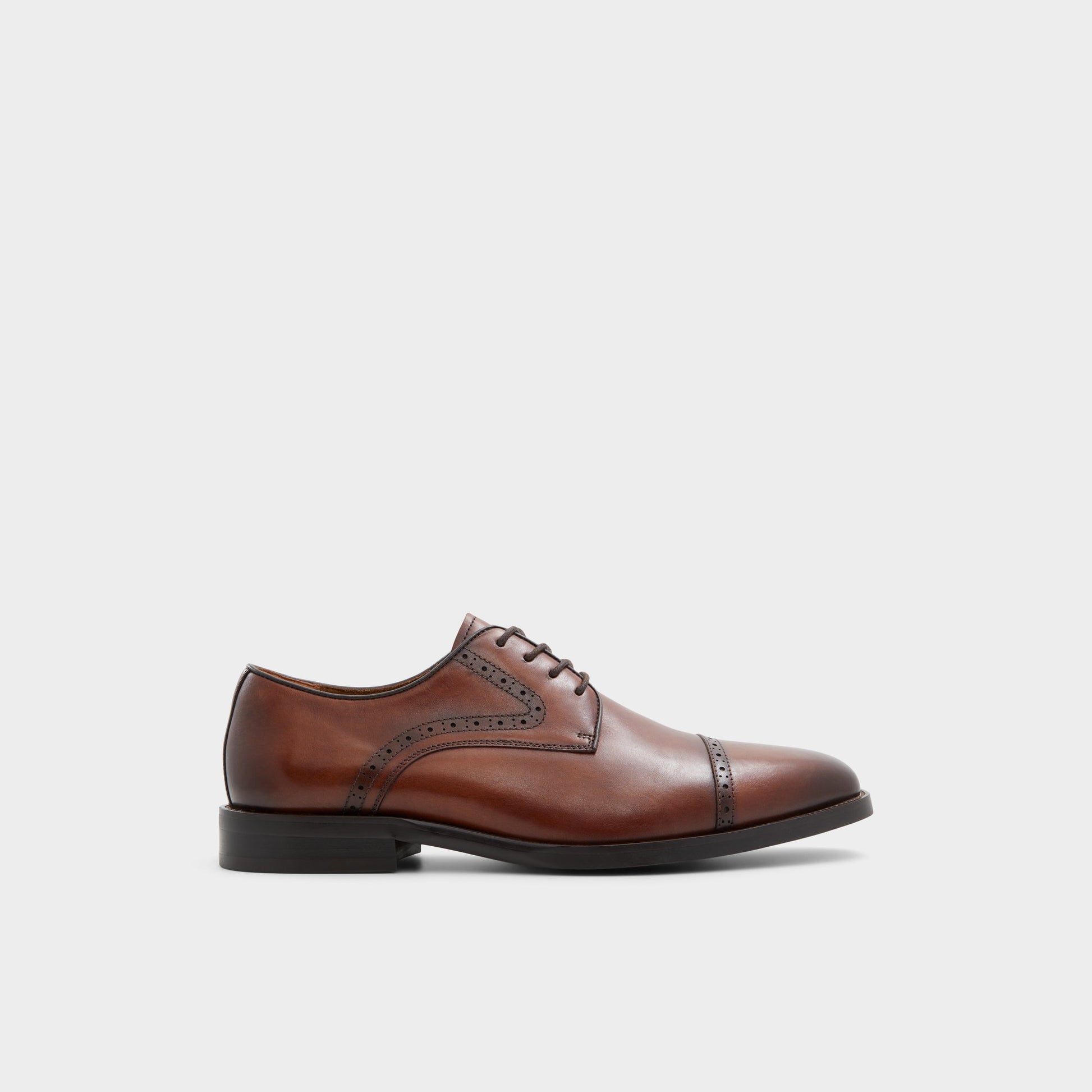 Main View of Cognac Bronko Derby shoe for Mens