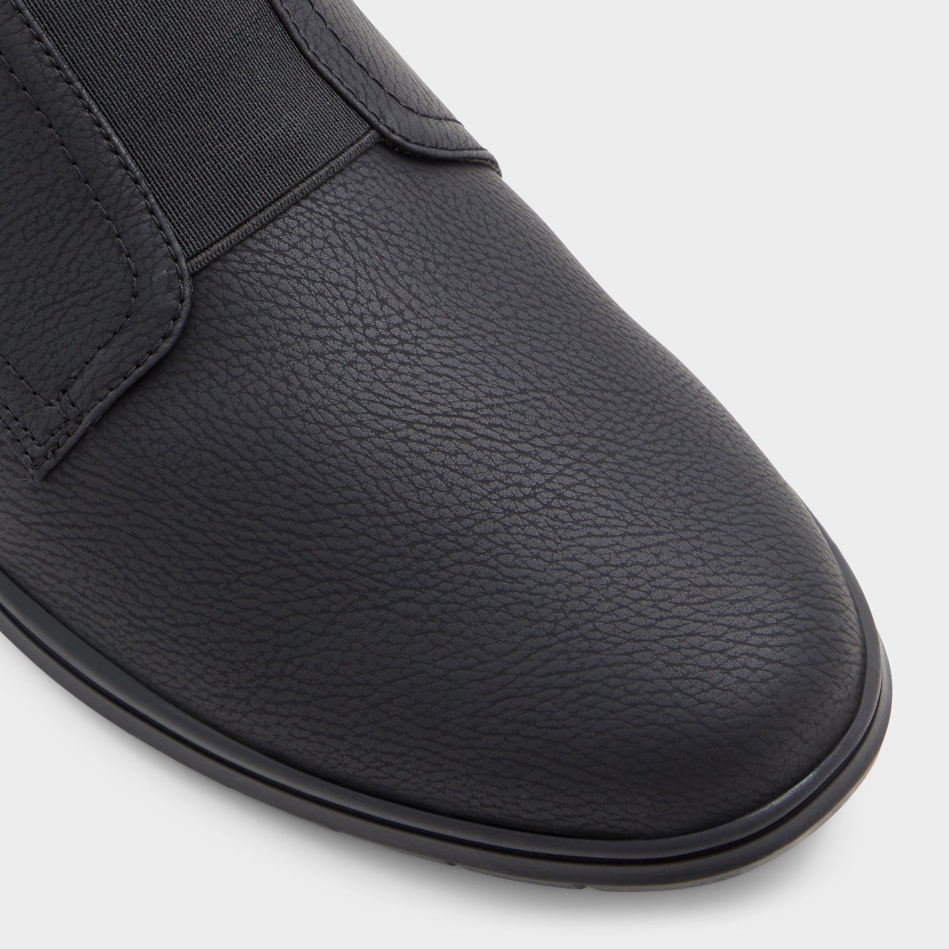 Close-up of the Black Onalith Slip-on