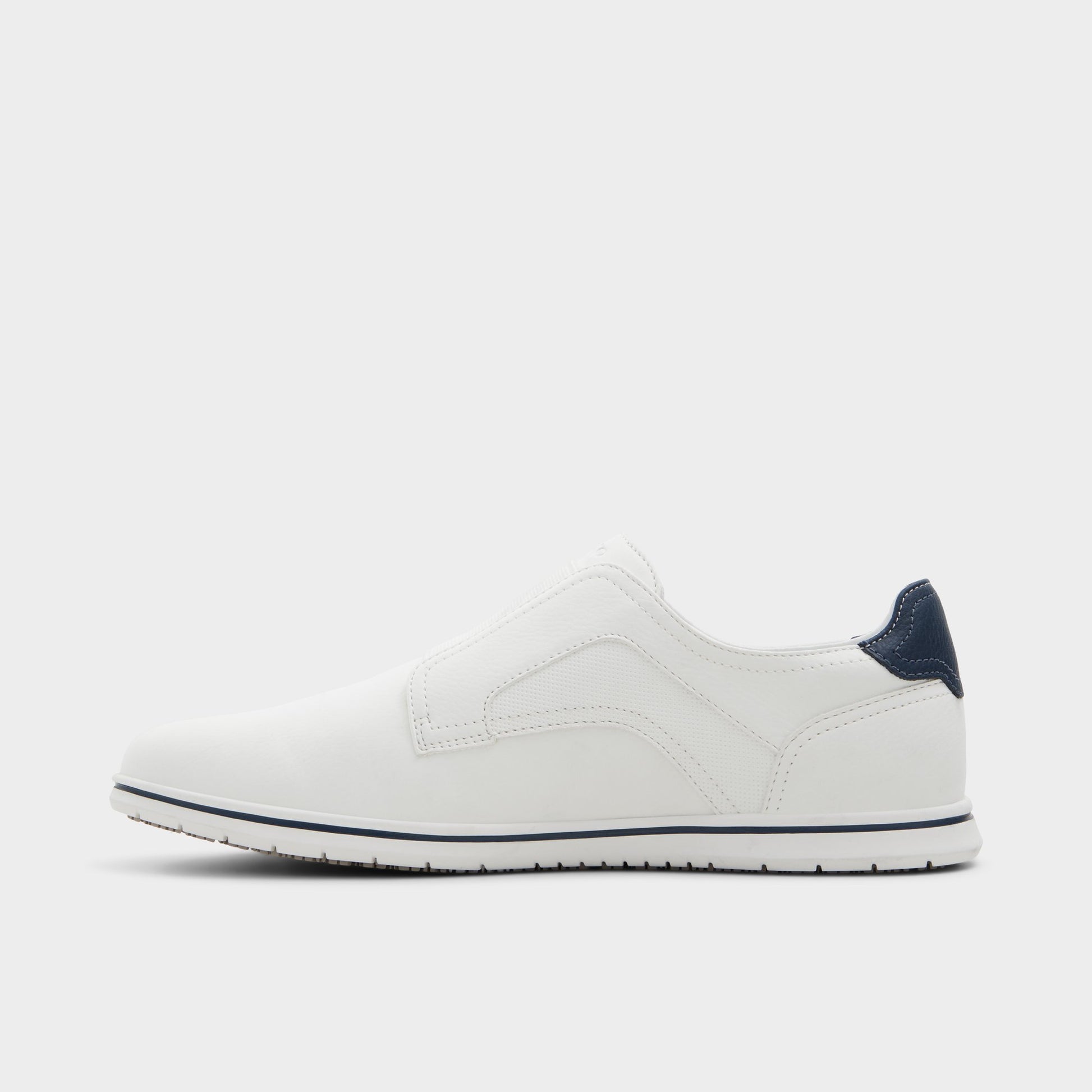 Side view of White Onalith Slip-on