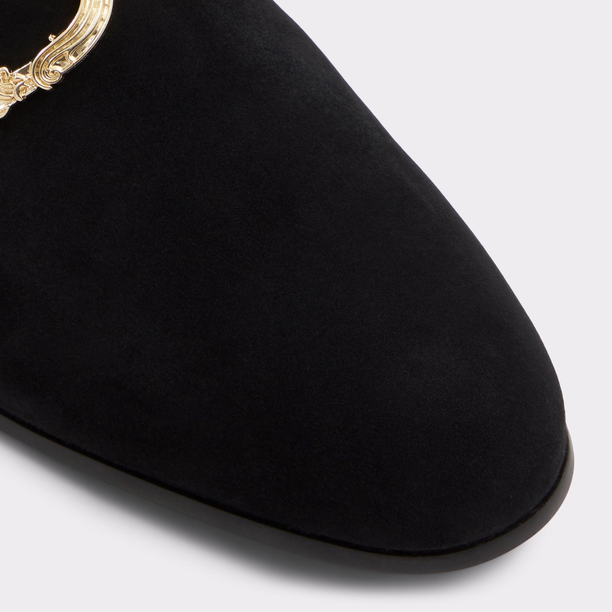 Close-up of the Black Domenic Loafer