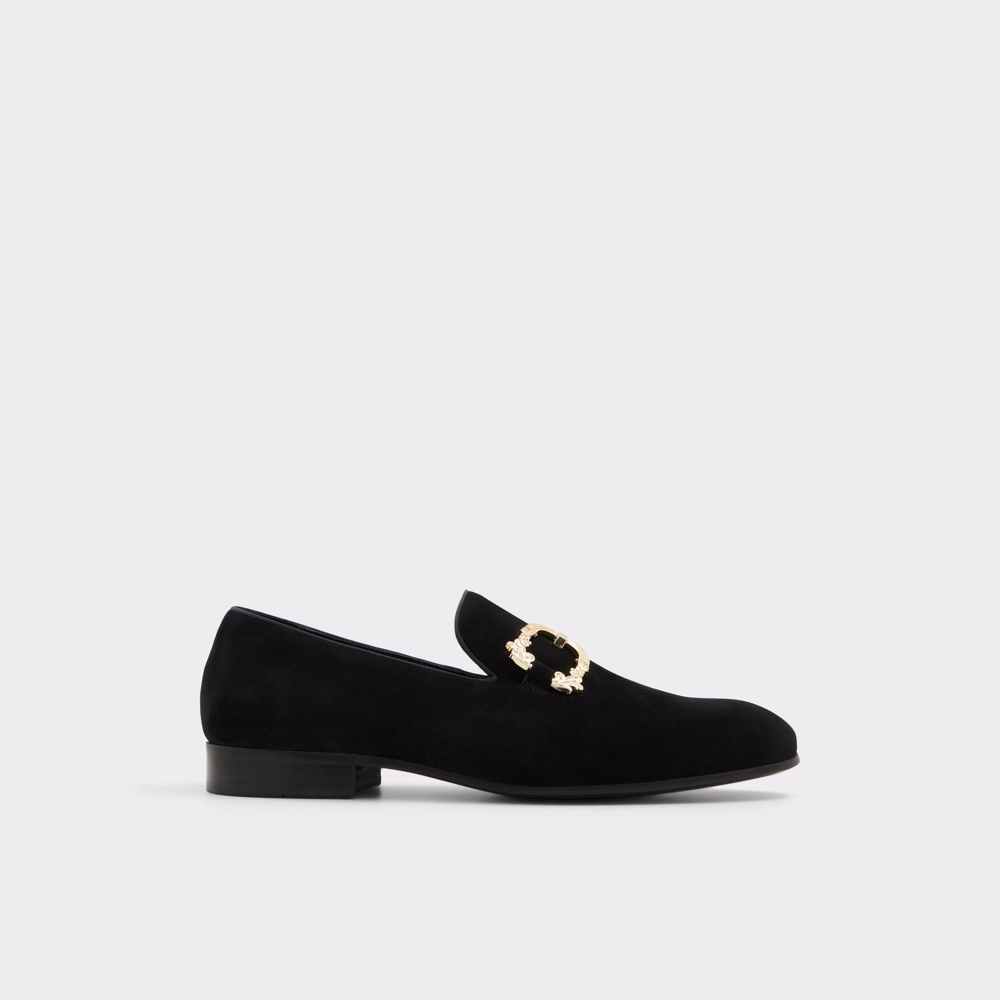Main View of Black Domenic Loafer for Mens