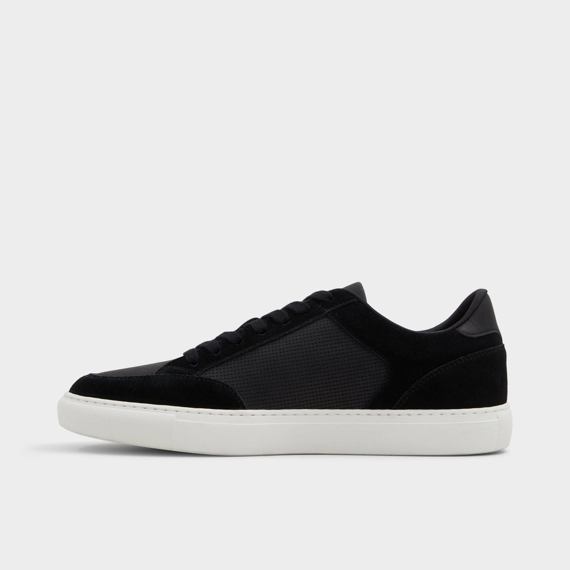 Side view of Black/White Cityspec Low top sneaker