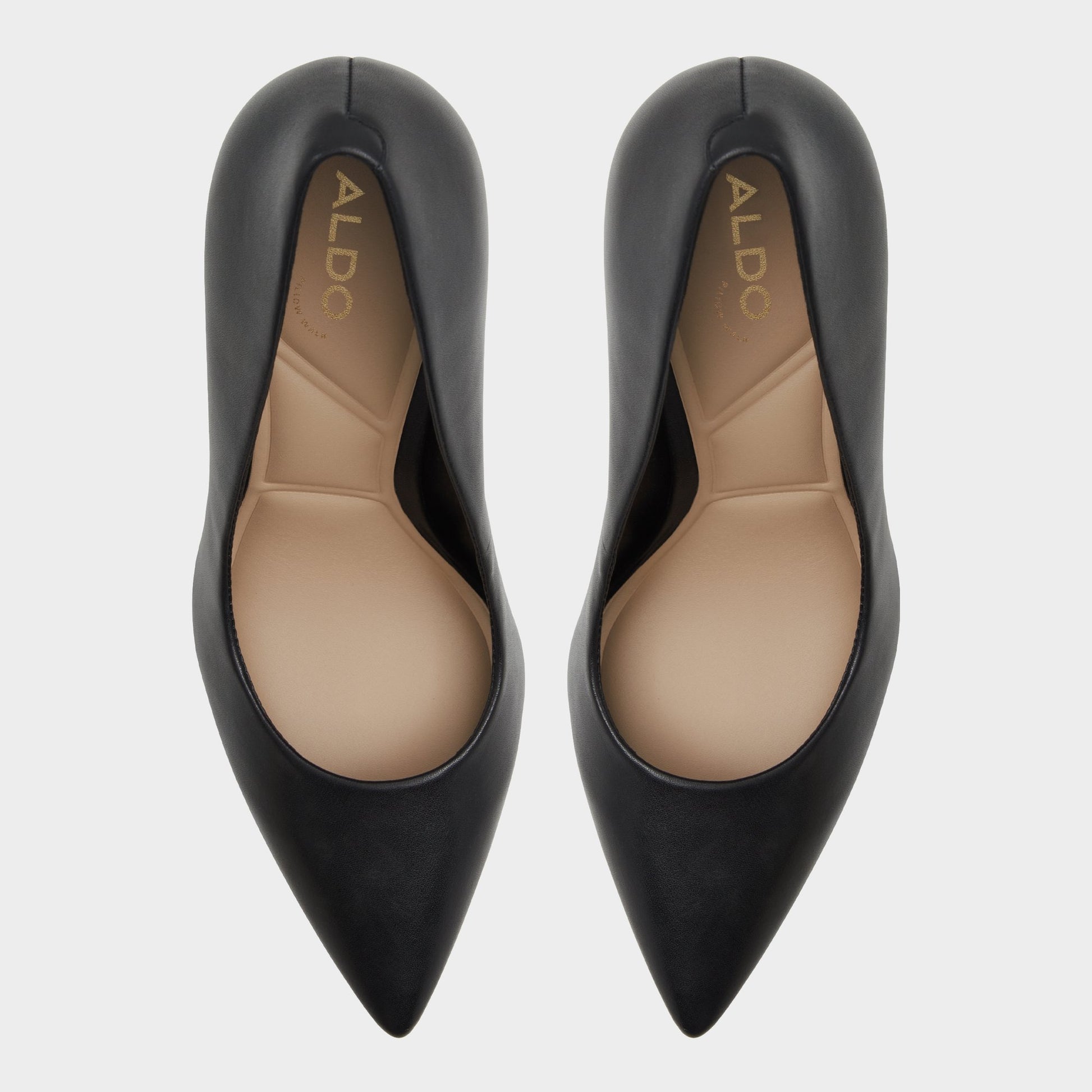 Top-down view of the Black Javabriryn Pump