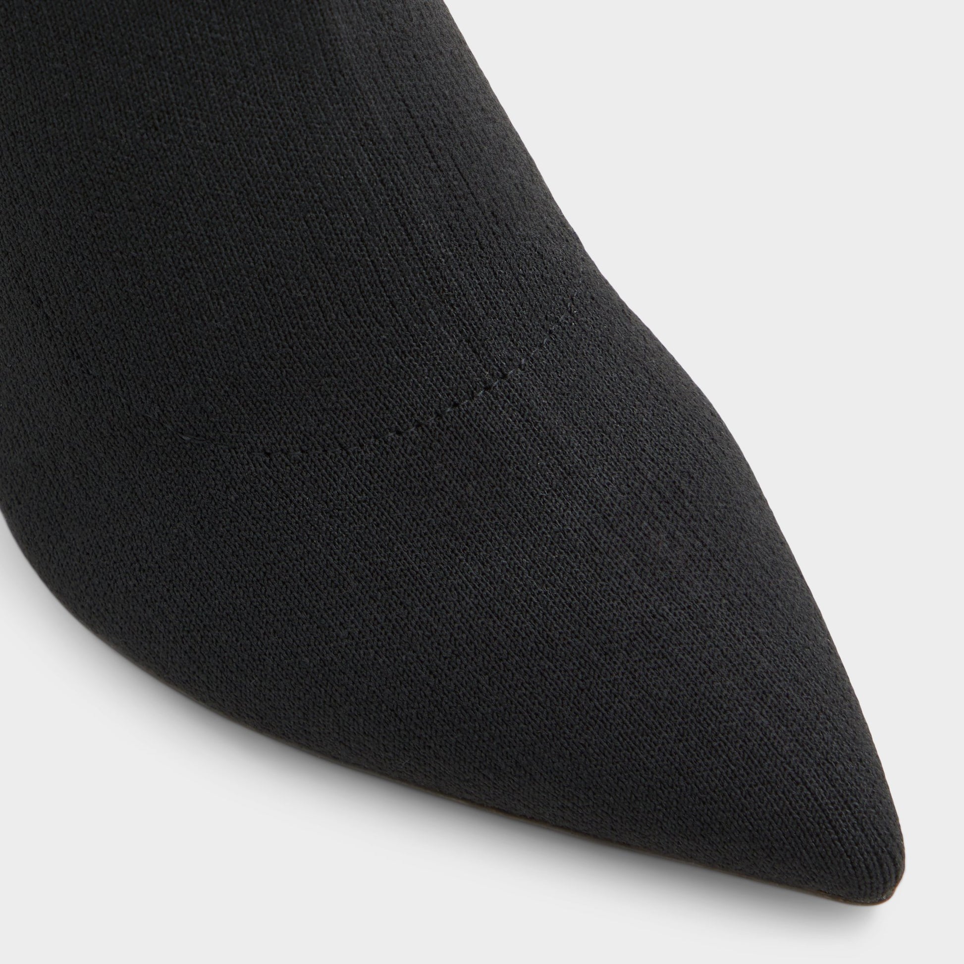 Gros plan de la Noir Plumtree Botte Chelsea