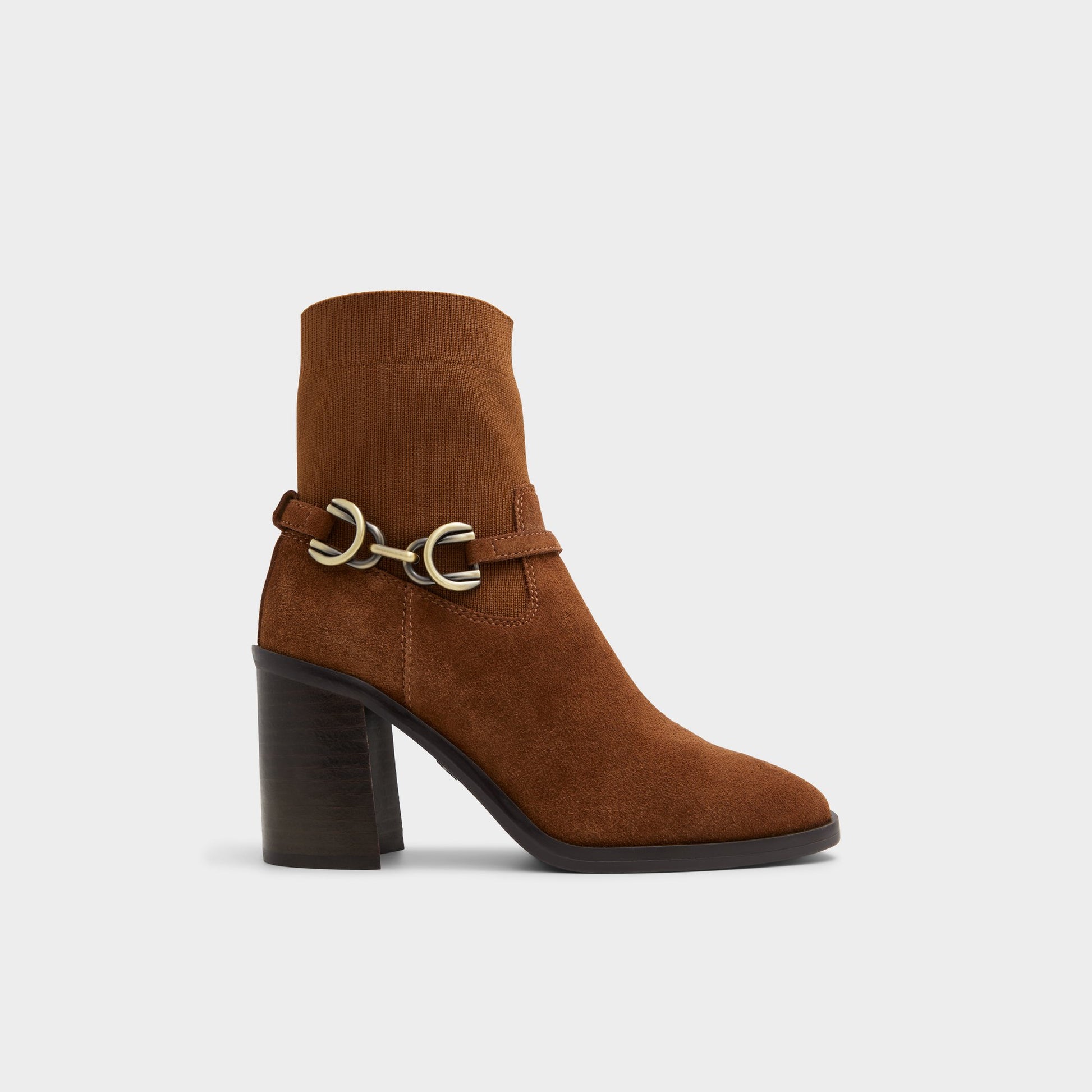 Vue principale de Marron Foncé Wylaclya Botte Chelsea pour Femmes