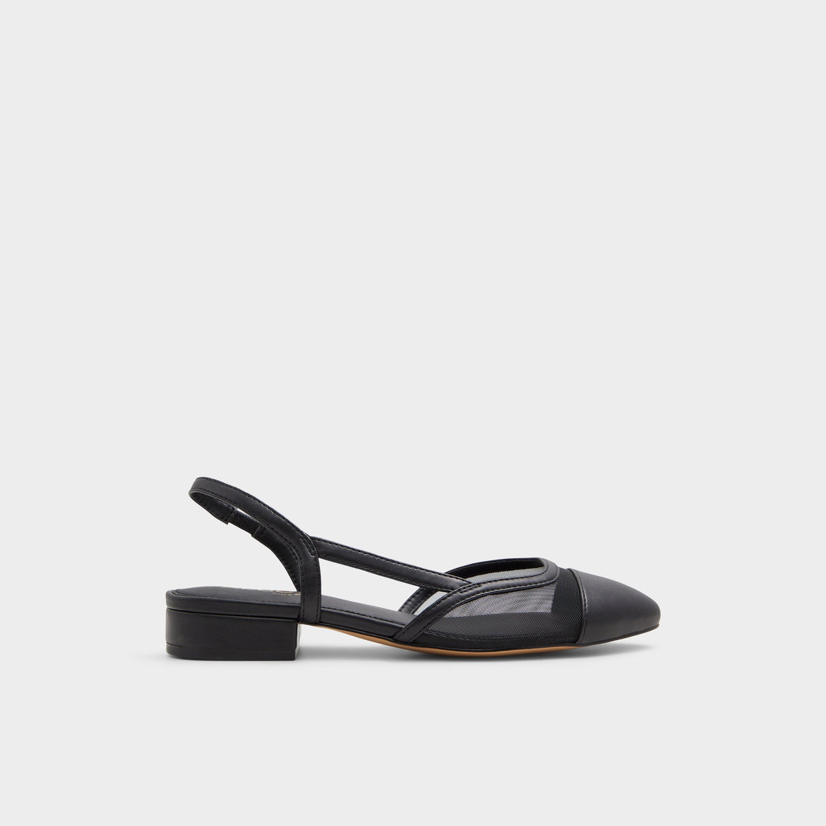 Main View of Black Clementinne Slingback heel for Womens