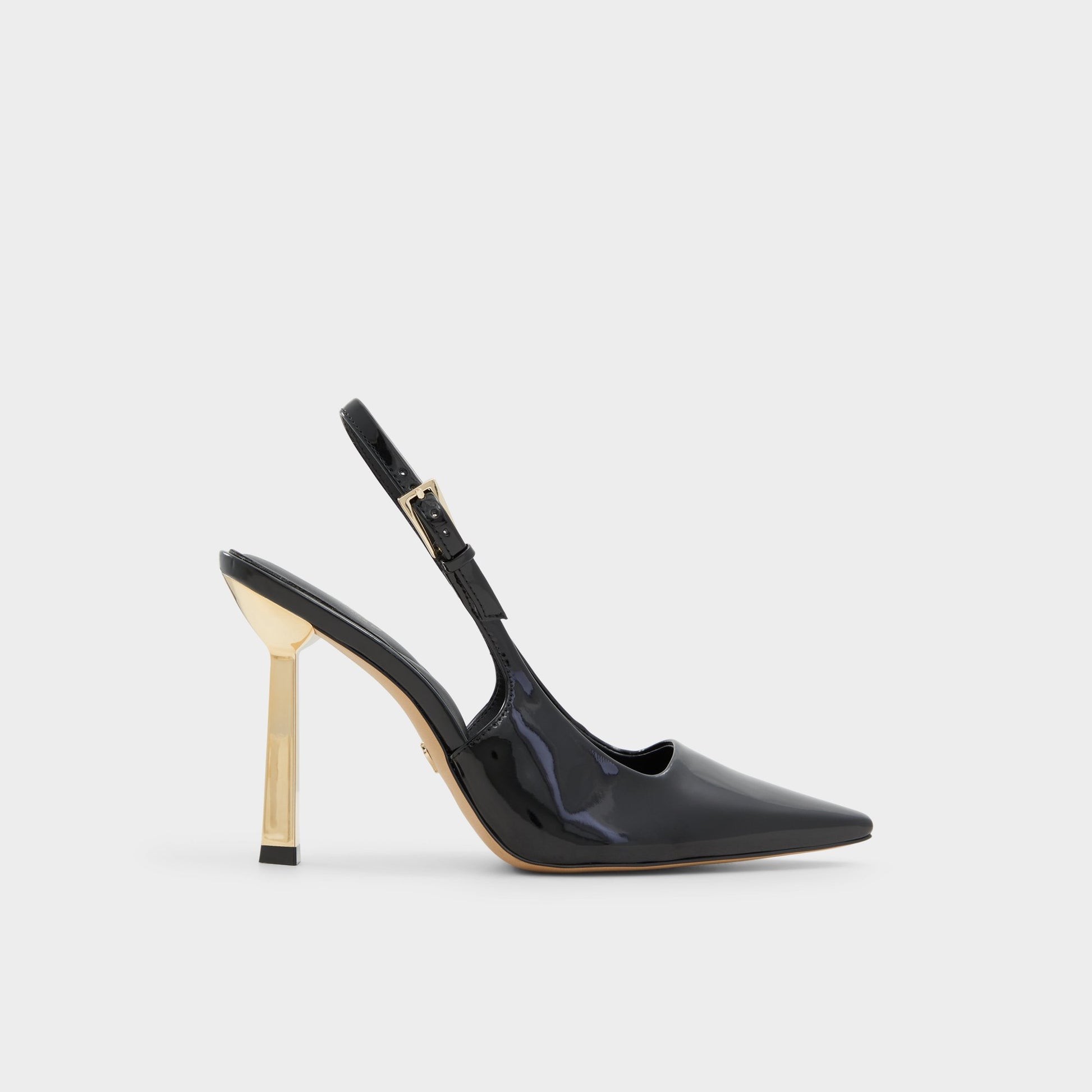 Main View of Black Marysa Slingback heel for Womens
