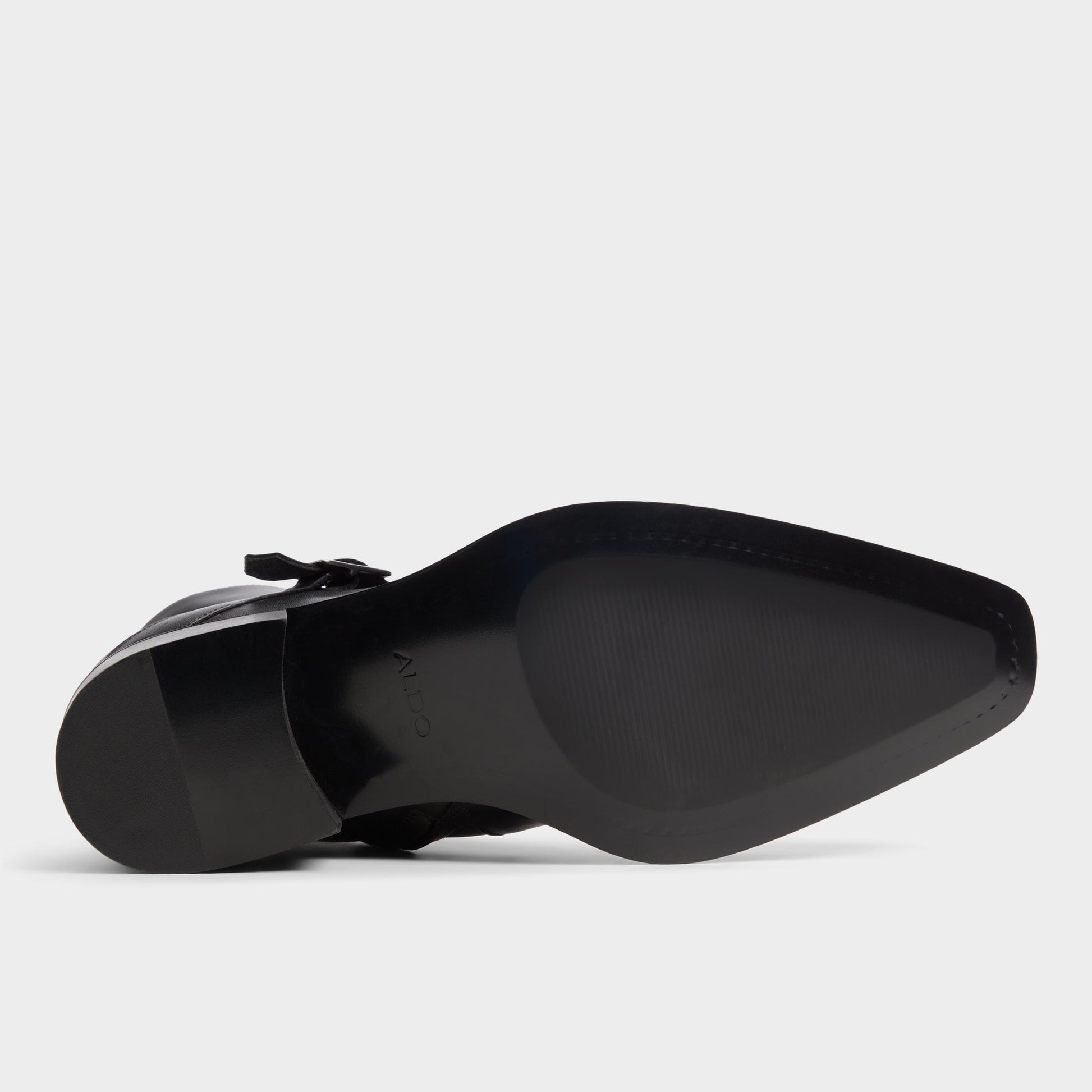 View of Black Asedric Ankle boot's sole