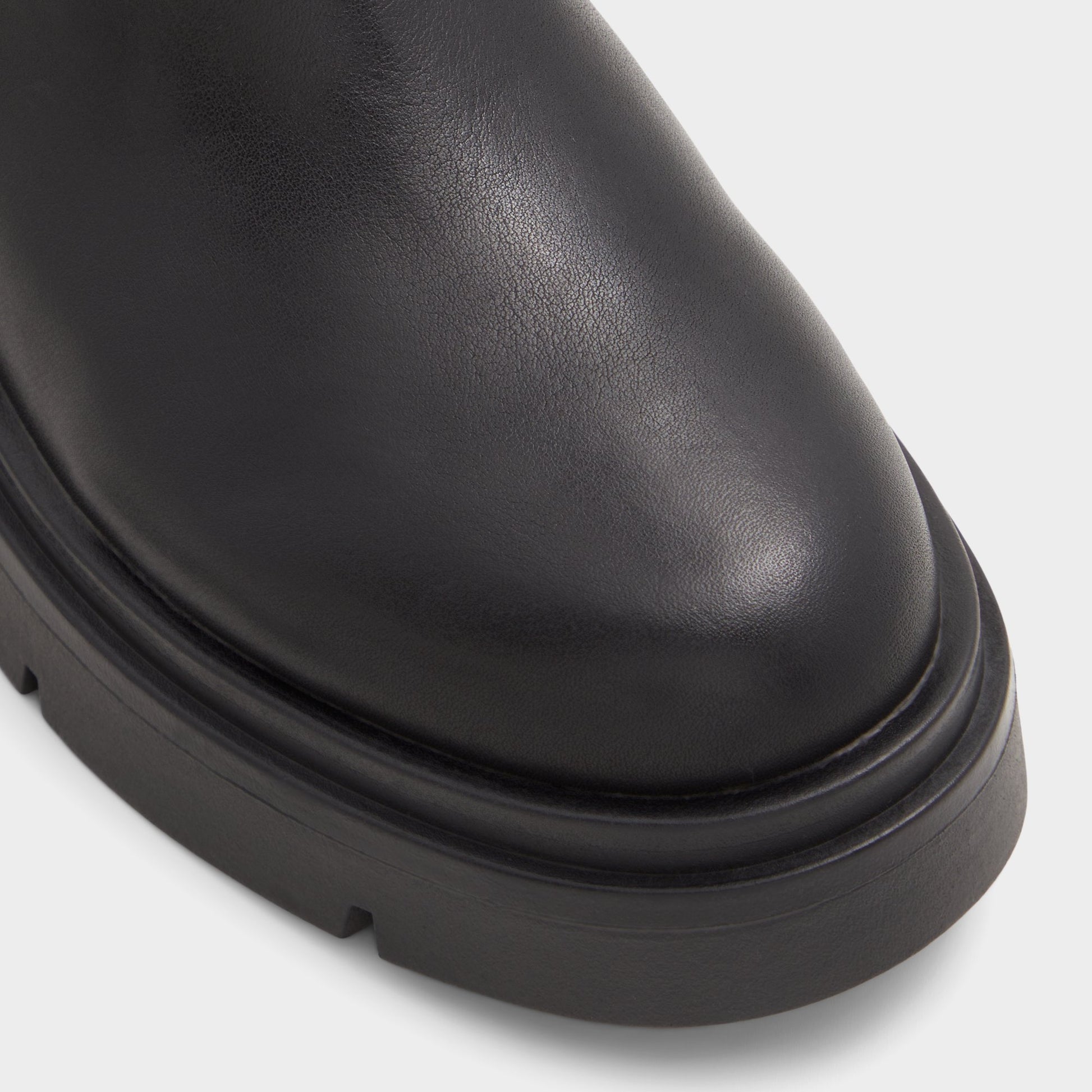 Close-up of the Black Snowella Ankle boot