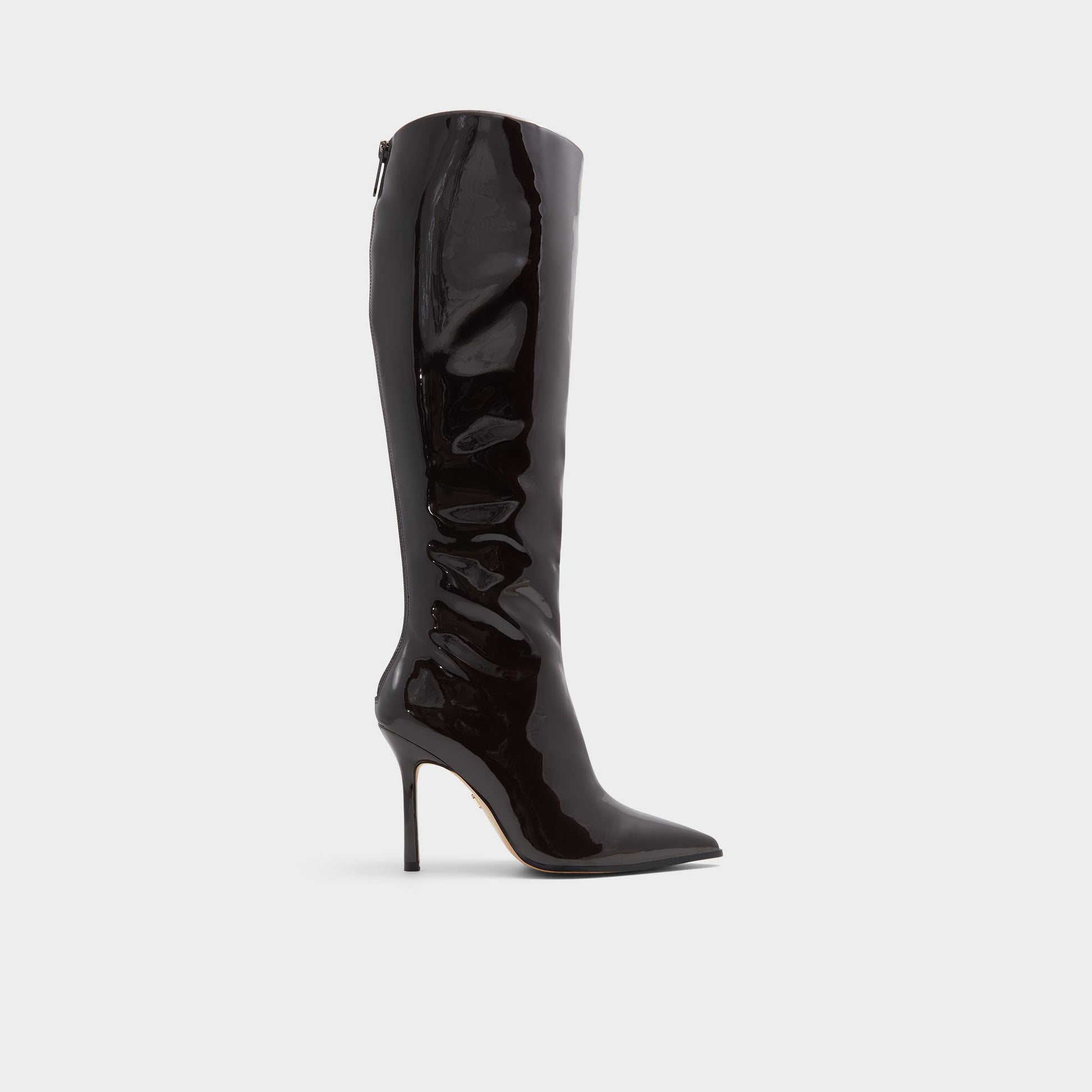Main View of Dark Brown Maybellie Knee-high boot for Womens