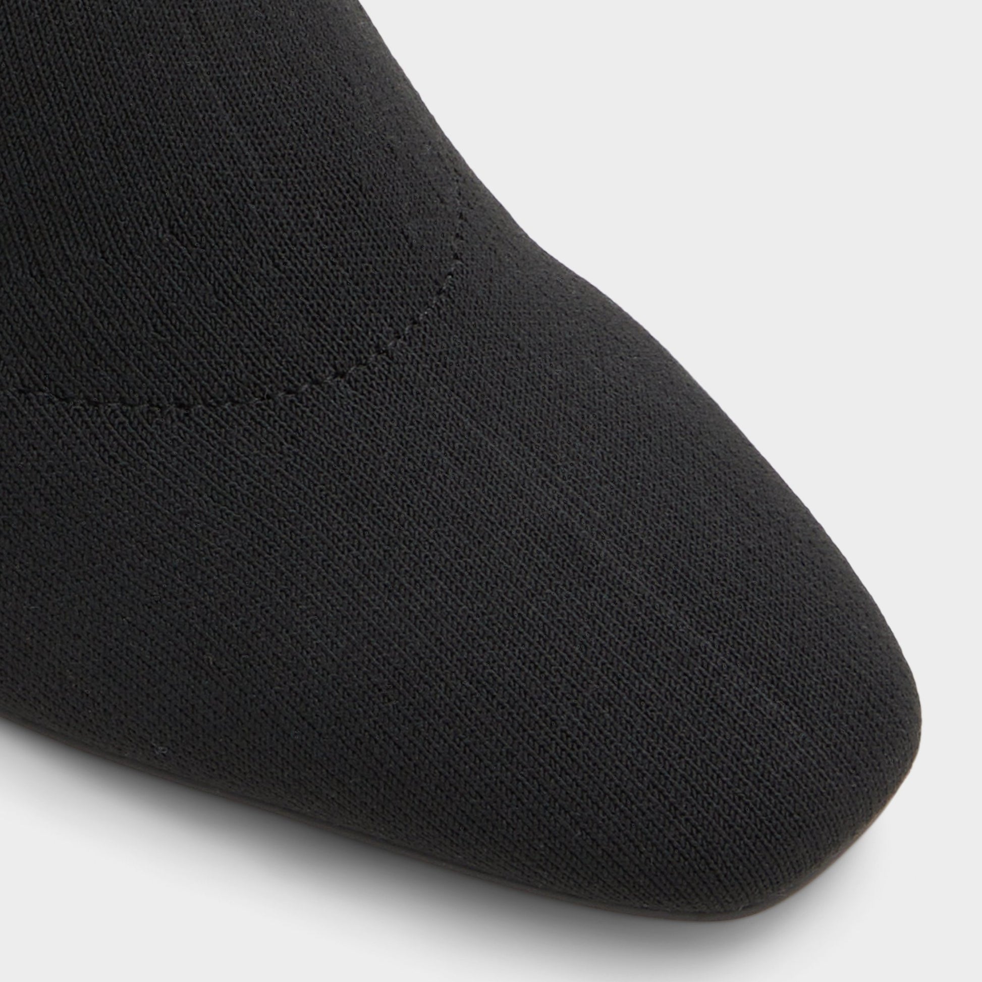 Close-up of the Black Faelora Ankle boot