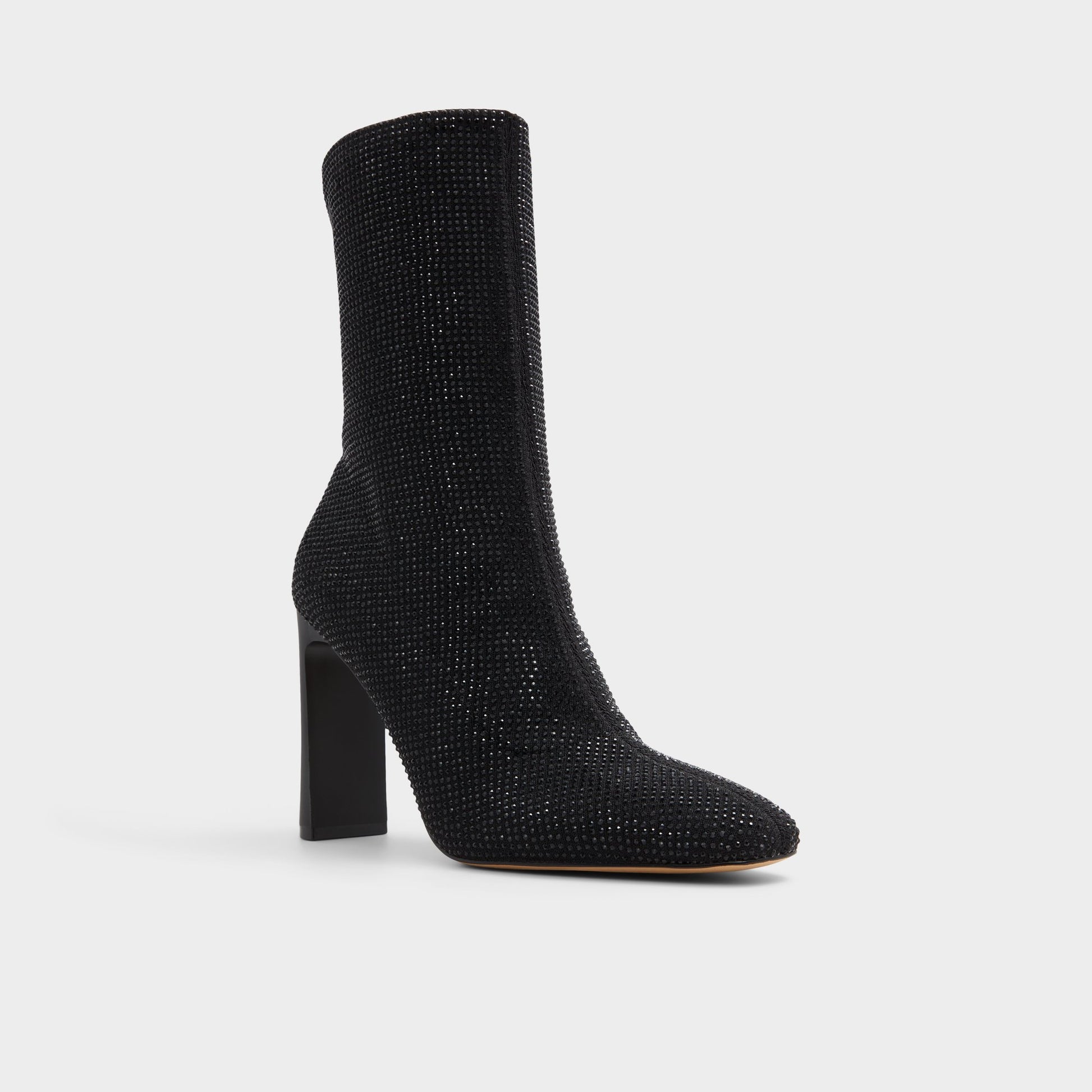 Three-quarter angle of Other Black Faelora Ankle boot's front side