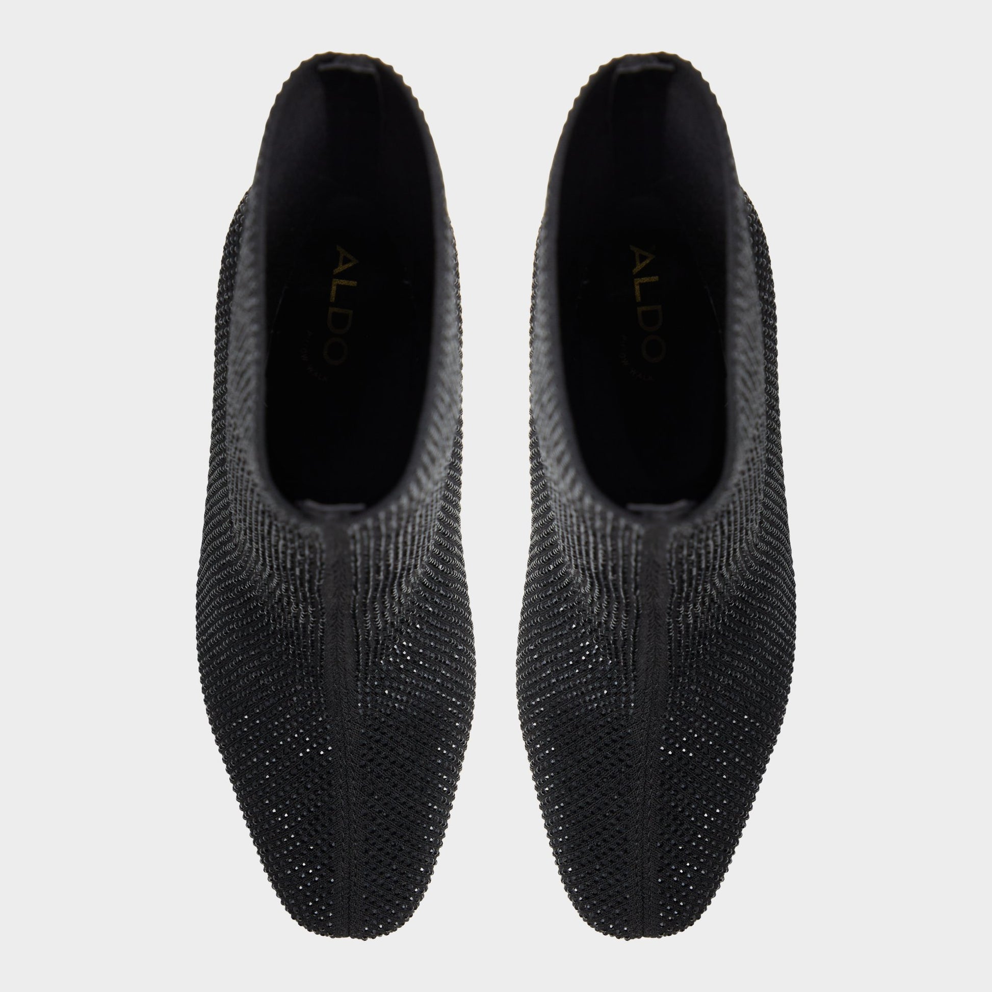 Top-down view of the Other Black Faelora Ankle boot