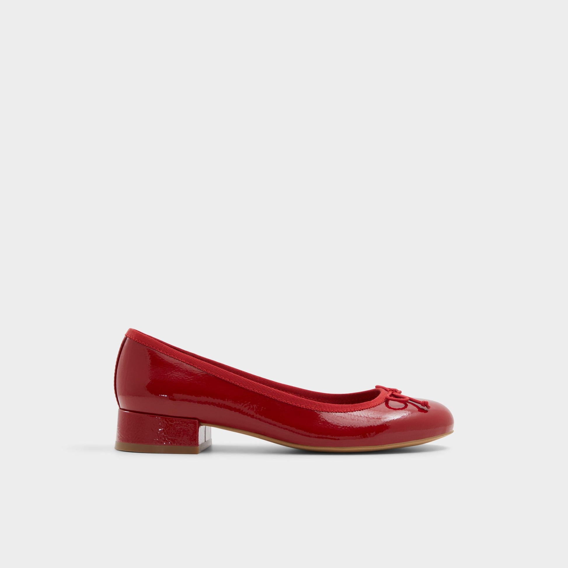 Main View of Red Aliette Ballerina for Womens