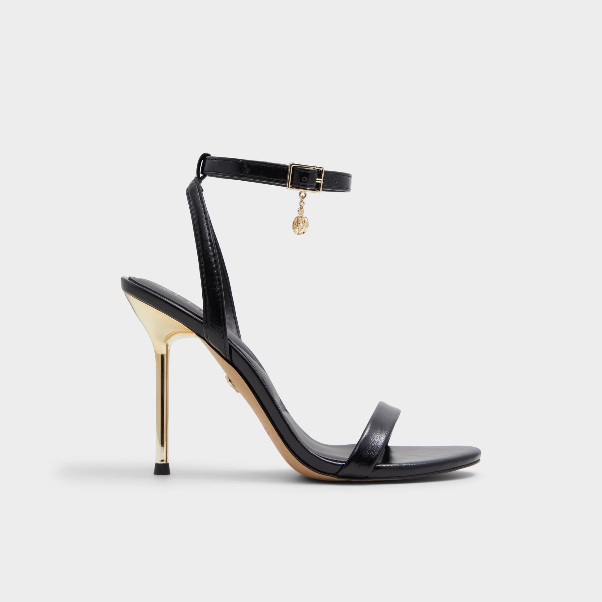 Main View of Black Maristou Heeled sandal for Womens