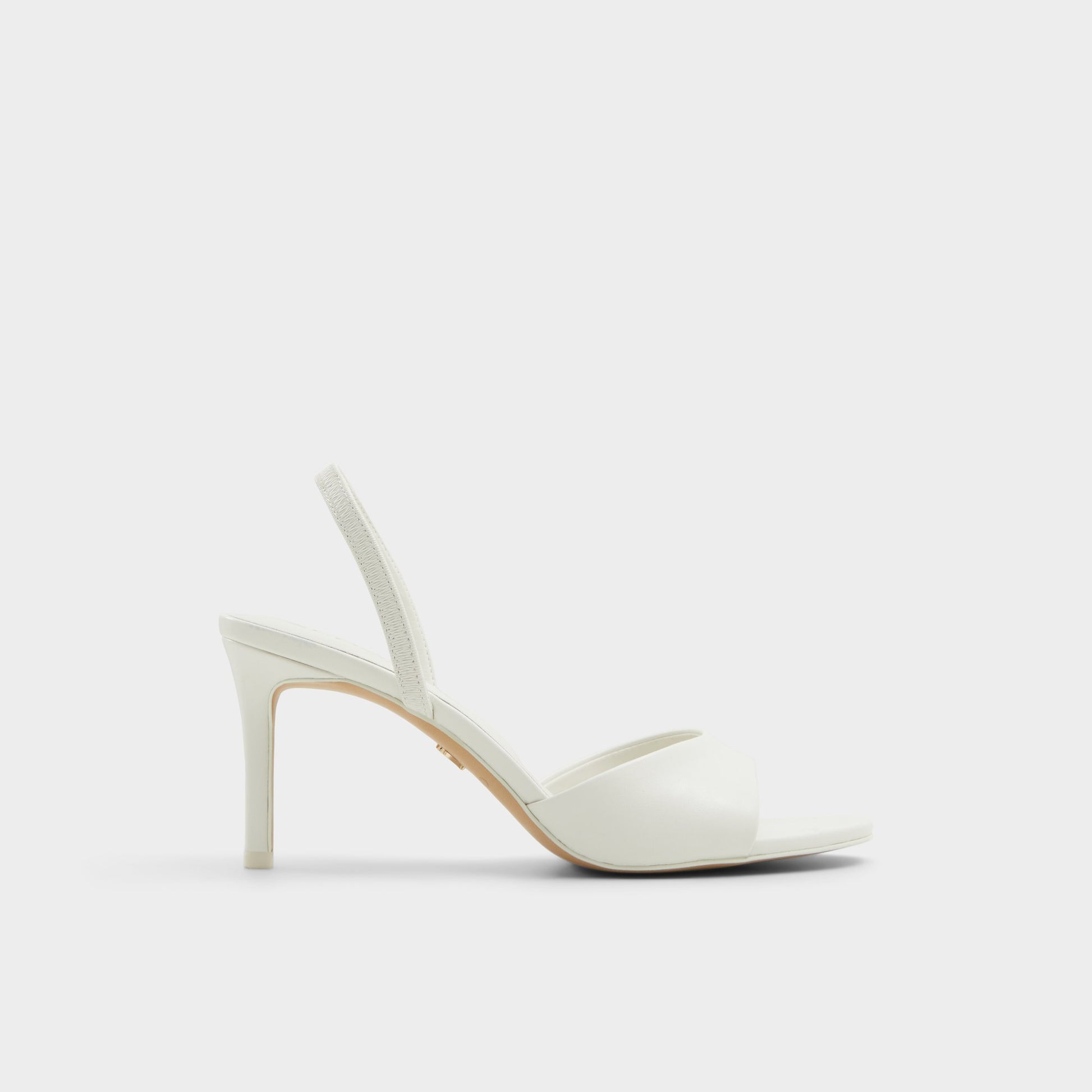 Main View of White/Bone Aitana Slingback heeled sandal for Womens
