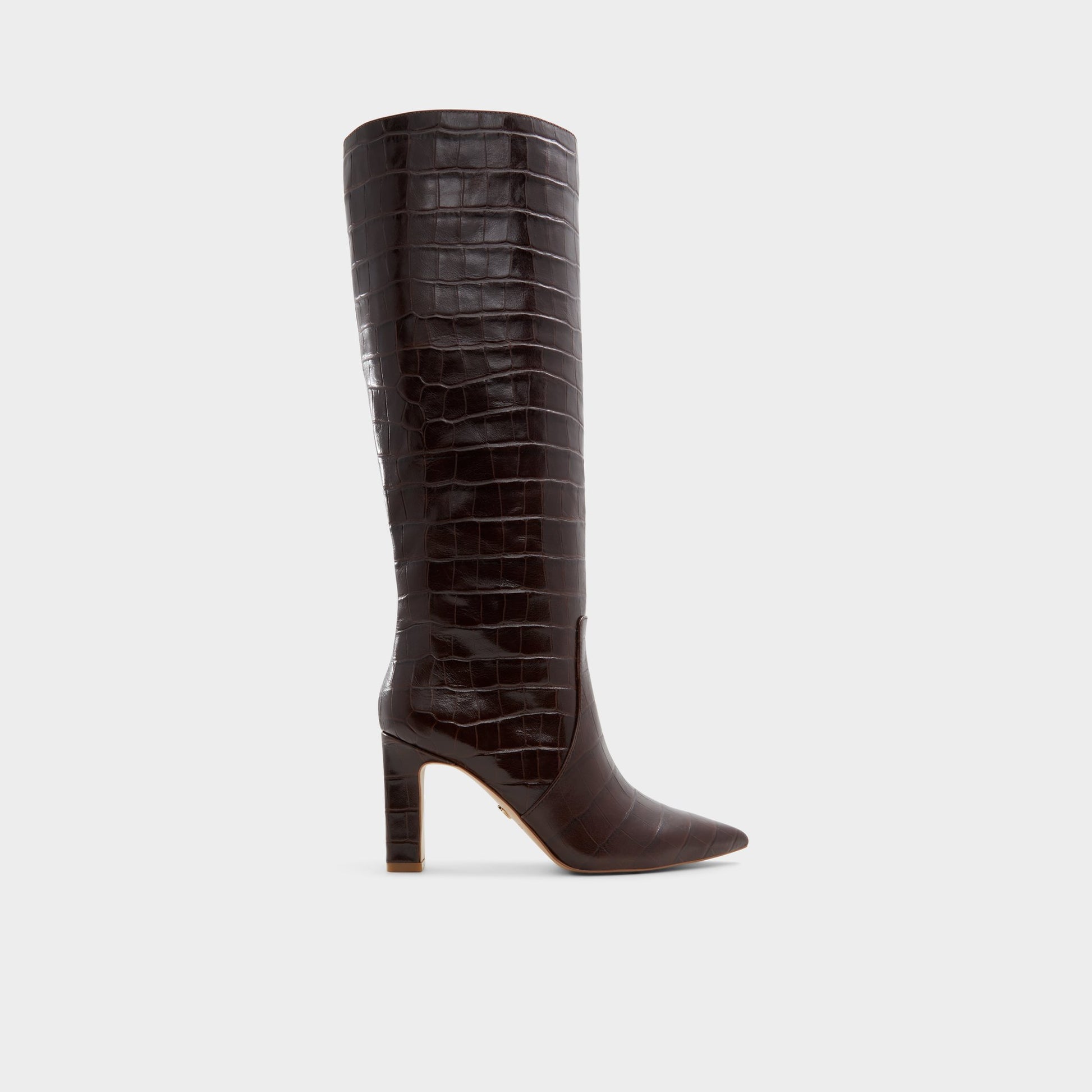 Vue principale de Marron Foncé Cadigoder Botte haute pour Femmes
