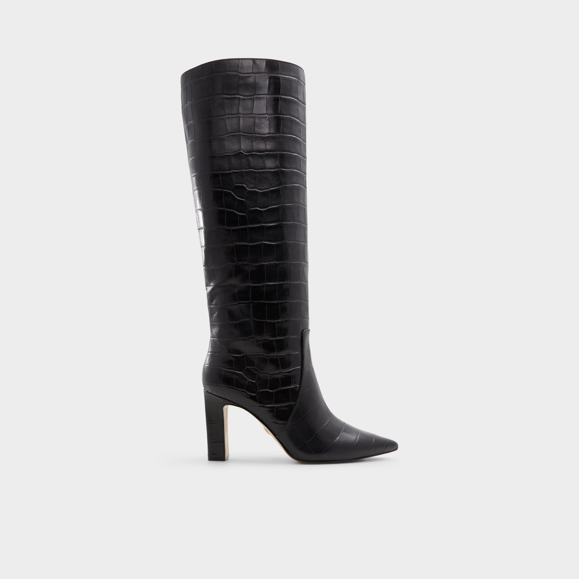 Main View of Black Cadigoder Knee-high boot for Womens
