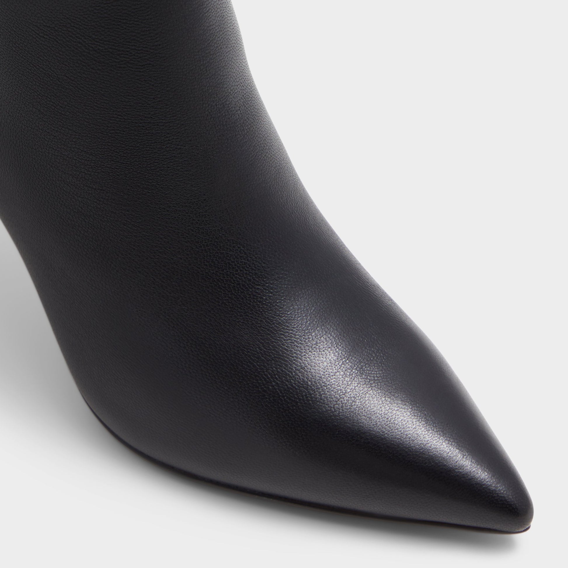 Close-up of the Black Laroche-wc Knee-high boot