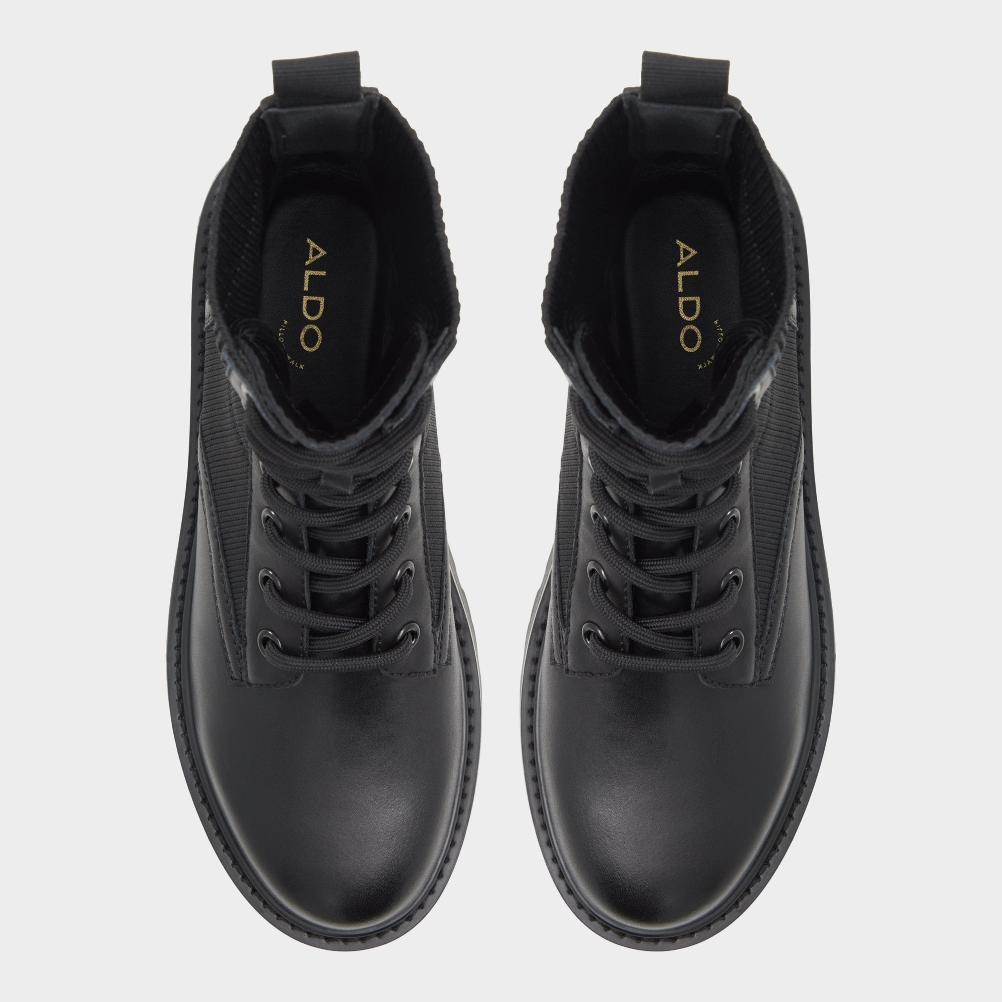 Talaleryknit Black Women's Combat boots