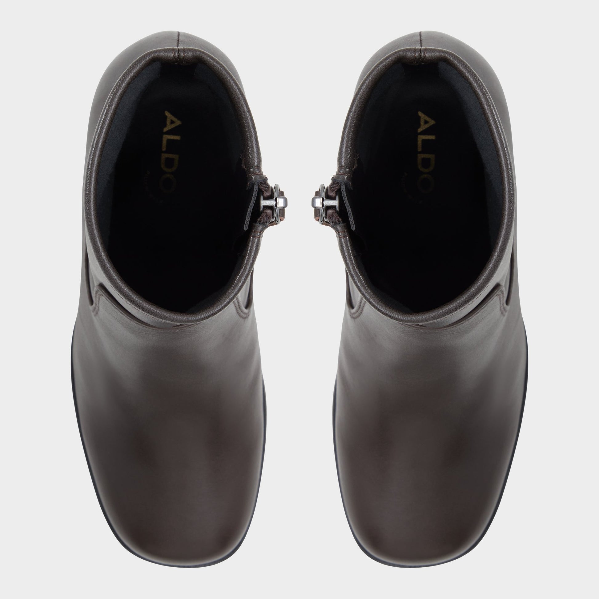 Top-down view of the Dark Brown Seraphica Ankle boot
