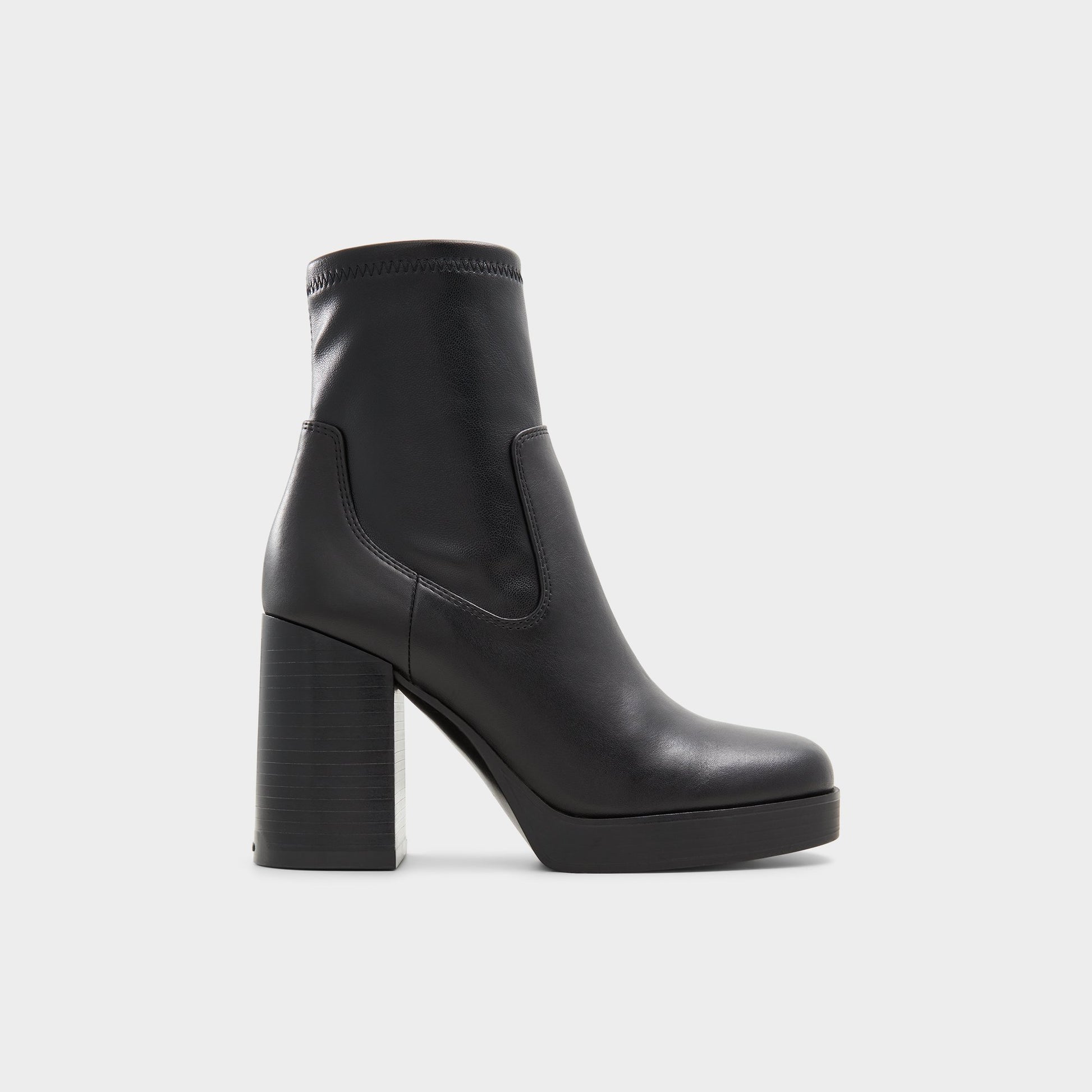 Main View of Black Seraphica Ankle boot for Womens