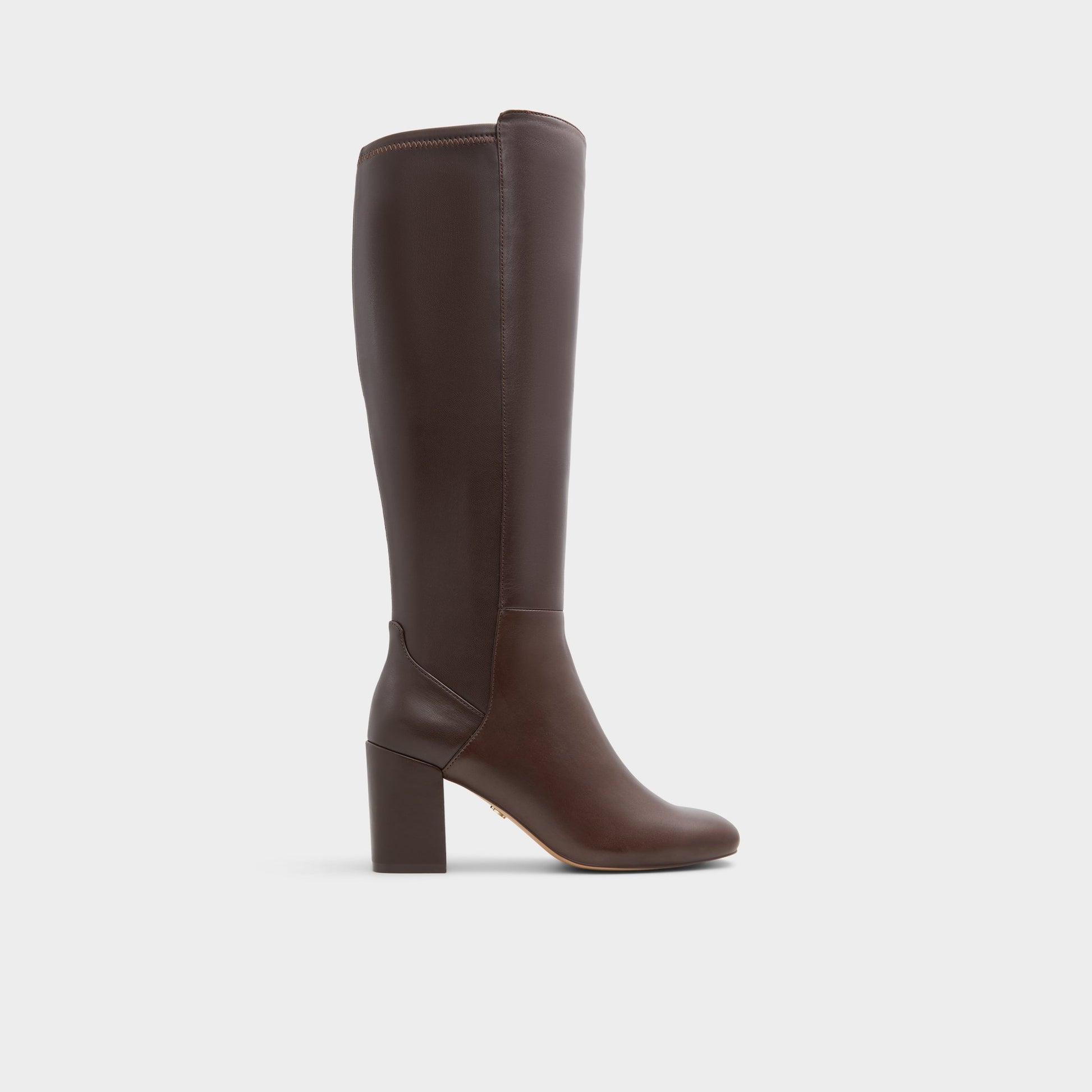 Main View of Brown Overflow Satori-wc Knee-high boot for Womens